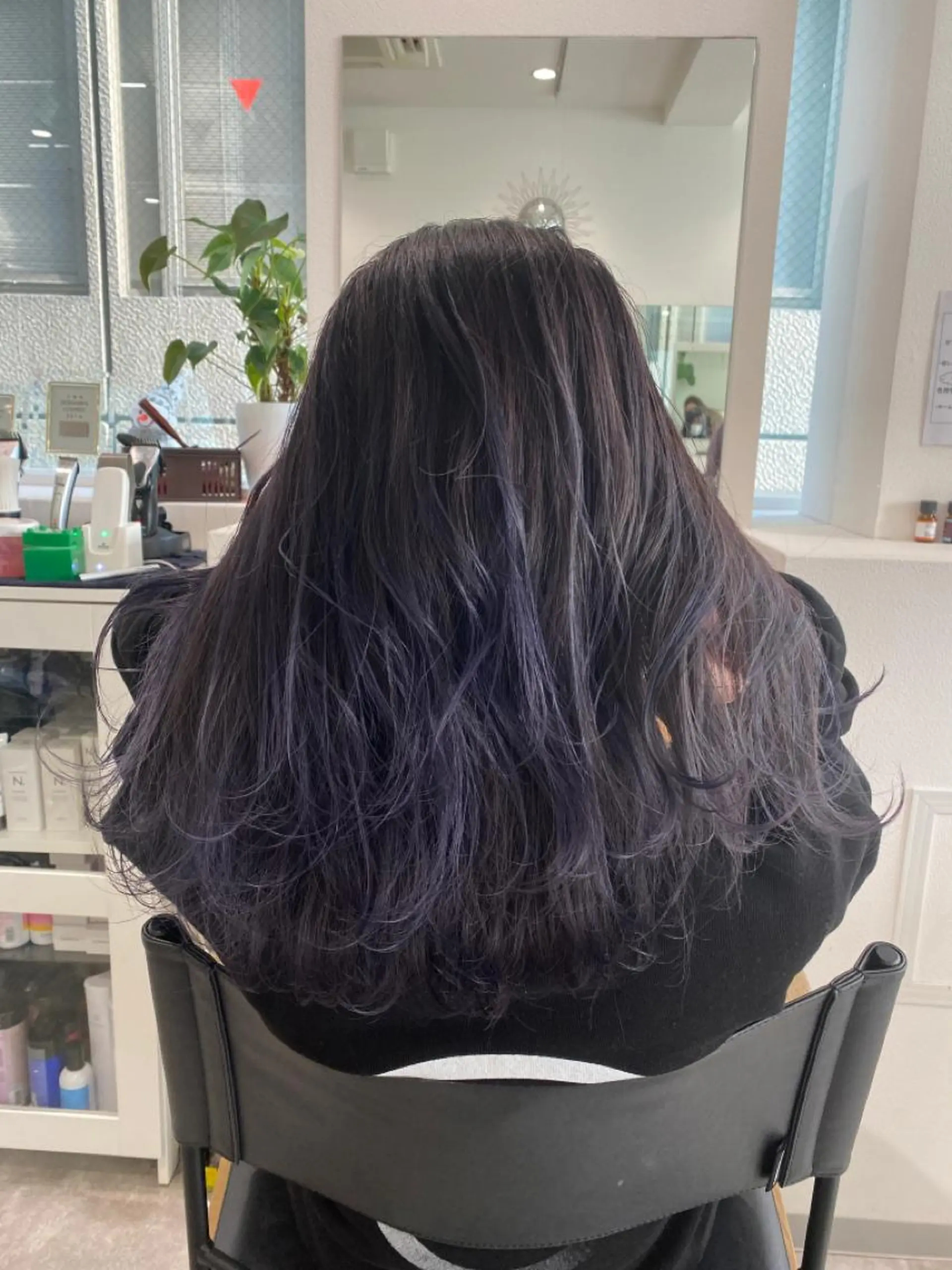 ミディアム カラー ラベンダーカラー カット ヘアカラー トリートメント JILBLAN京都 ショート/ハイライトのヘアスタイル