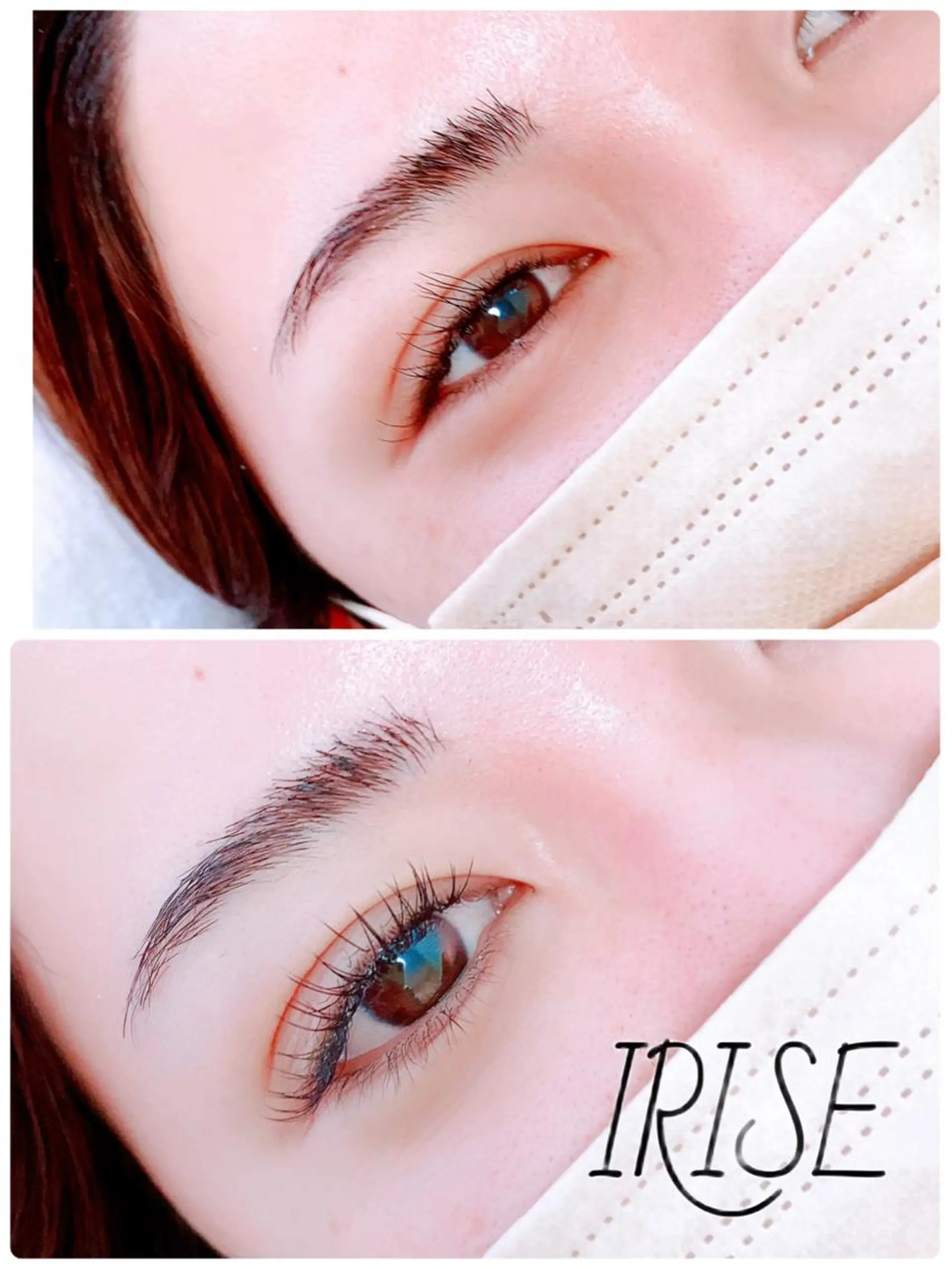 マツエク・マツパ フラットラッシュ salon de   irise所属・salon de iriseのマツエク・マツパデザイン