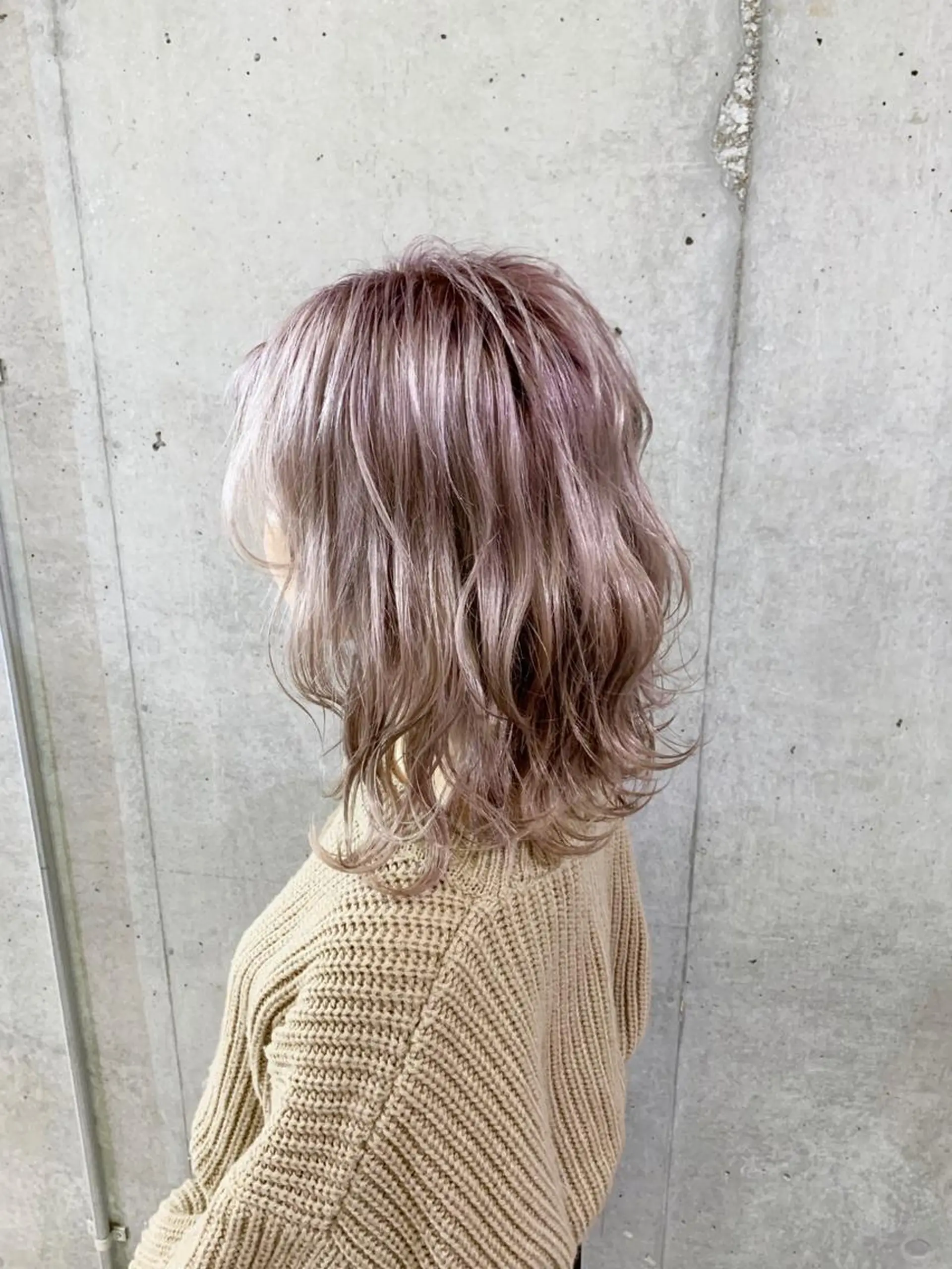 ミディアム カラー カット ヘアカラー トリートメント 北千住でカラーNo1 高橋優輔のヘアスタイル