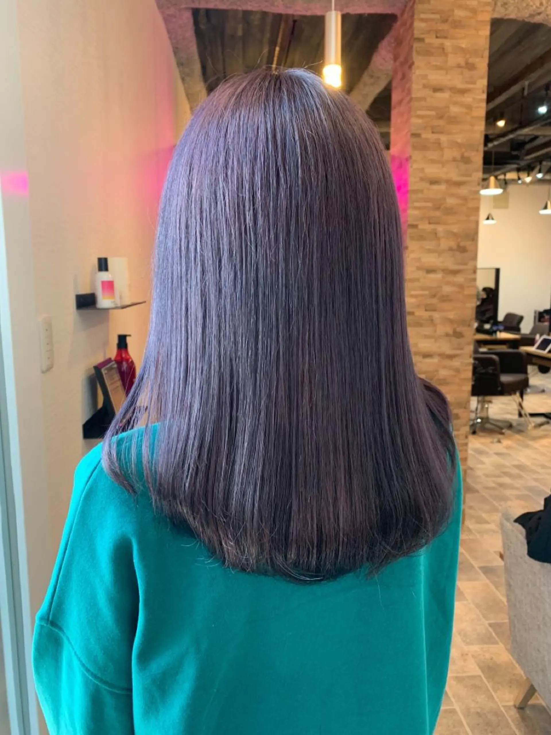 ミディアム カラー カラー#ブリーチ⭐️ STAR☆RIVERのヘアスタイル
