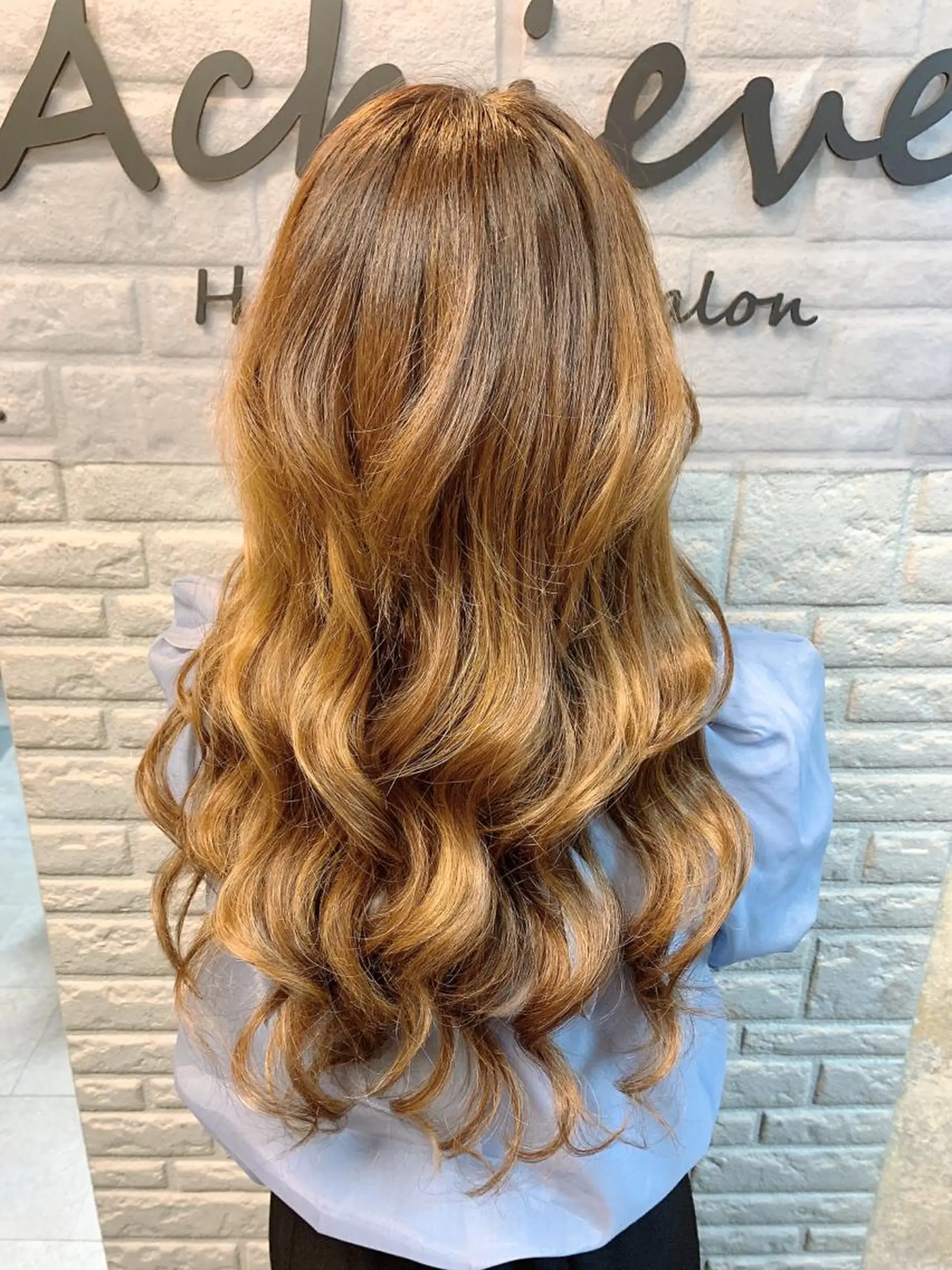 ロング エクステ Achieve 三ノ宮のヘアスタイル