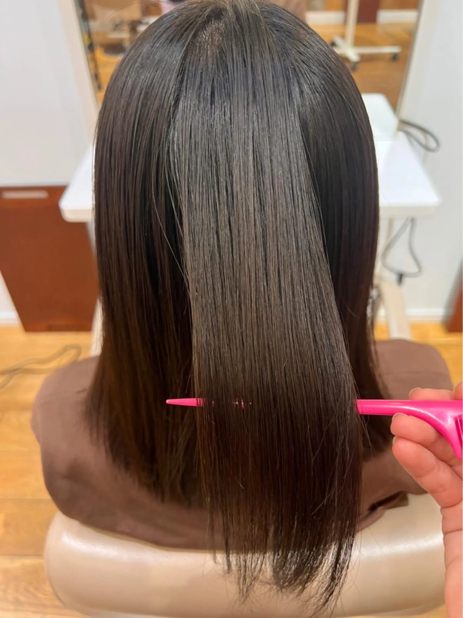 セミロング 門崎未依/レイヤー/ メンズカット🪿のヘアスタイル