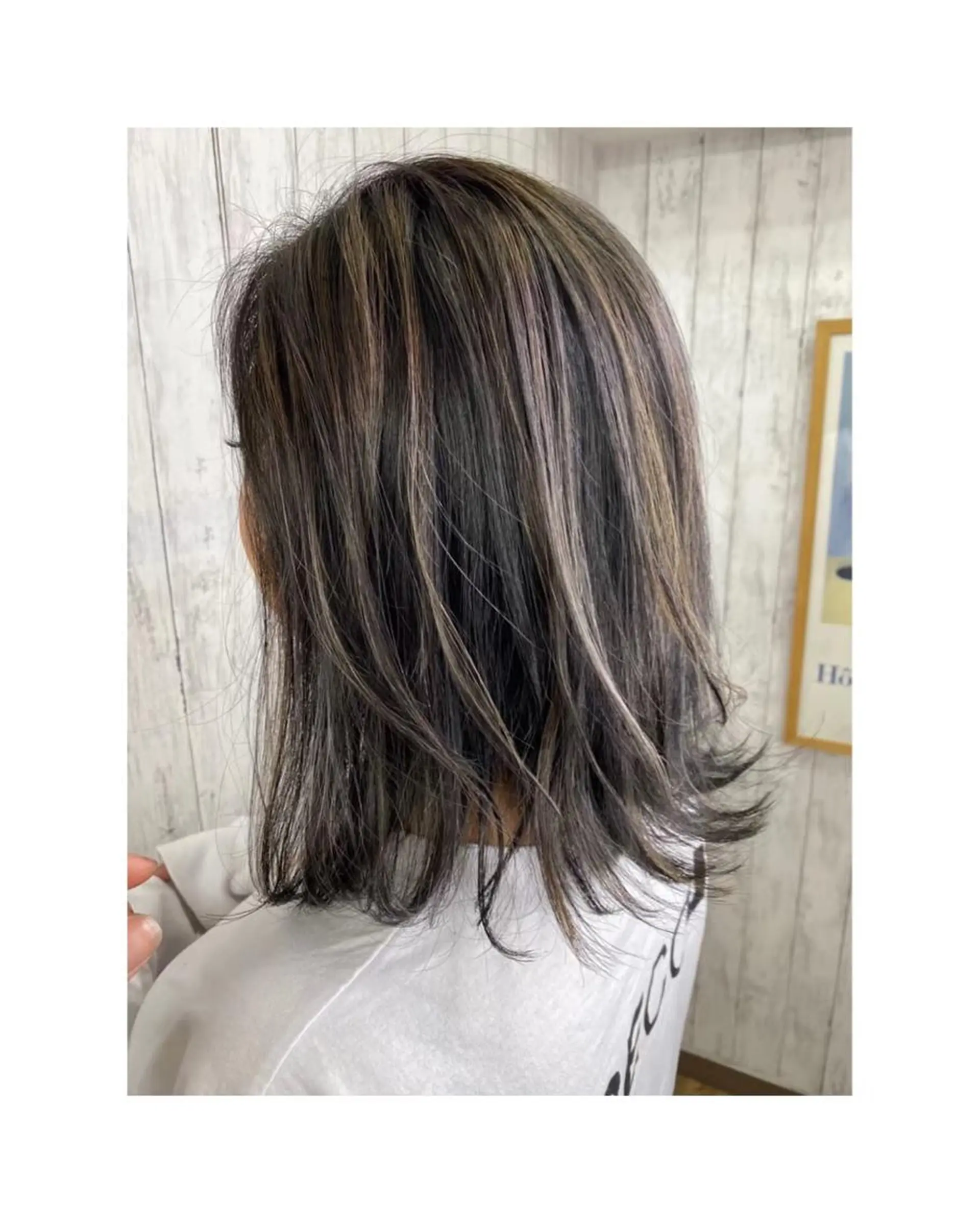 ミディアム ヘアカラー トリートメント ayame清瀬所属・（ayame） minoruのヘアスタイル