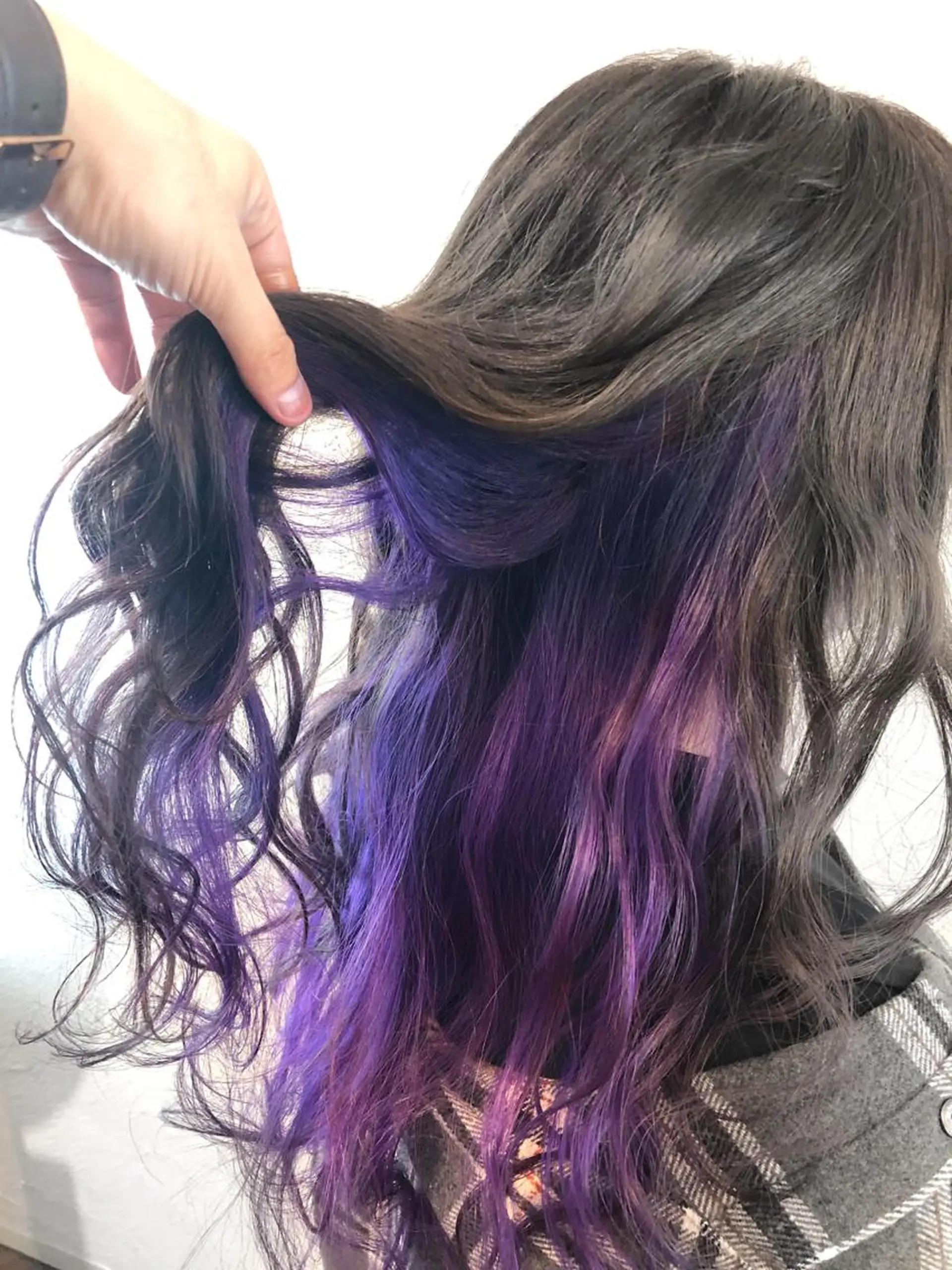 ロング パープルカラー 髪質改善特化【荻窪】 RYOTOのヘアスタイル