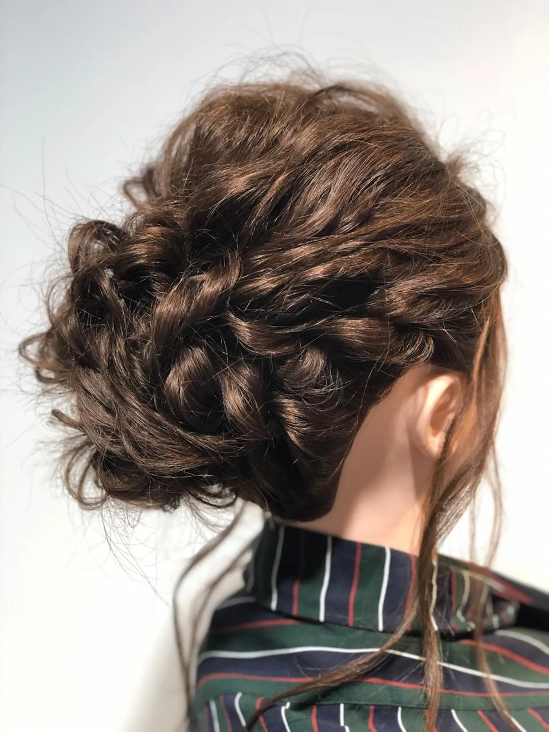 ロング カラー ヘアアレンジ 辻堂メンズ特化 YU-YAのヘアスタイル