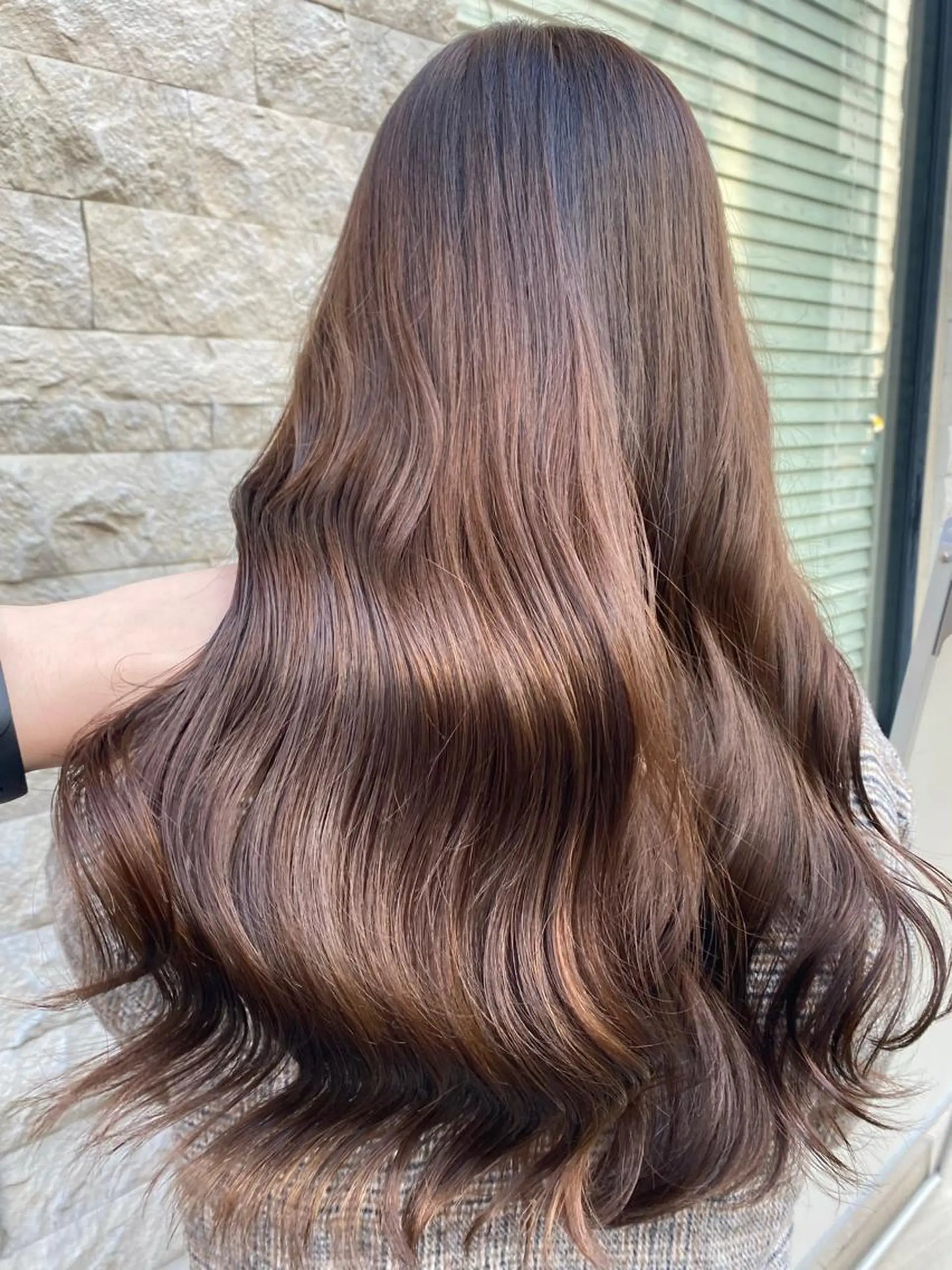 セミロング カラー ヘアアレンジ ヘアカラー トリートメント 🌙レイヤー,韓国 ヘア🌙harukaのヘアスタイル