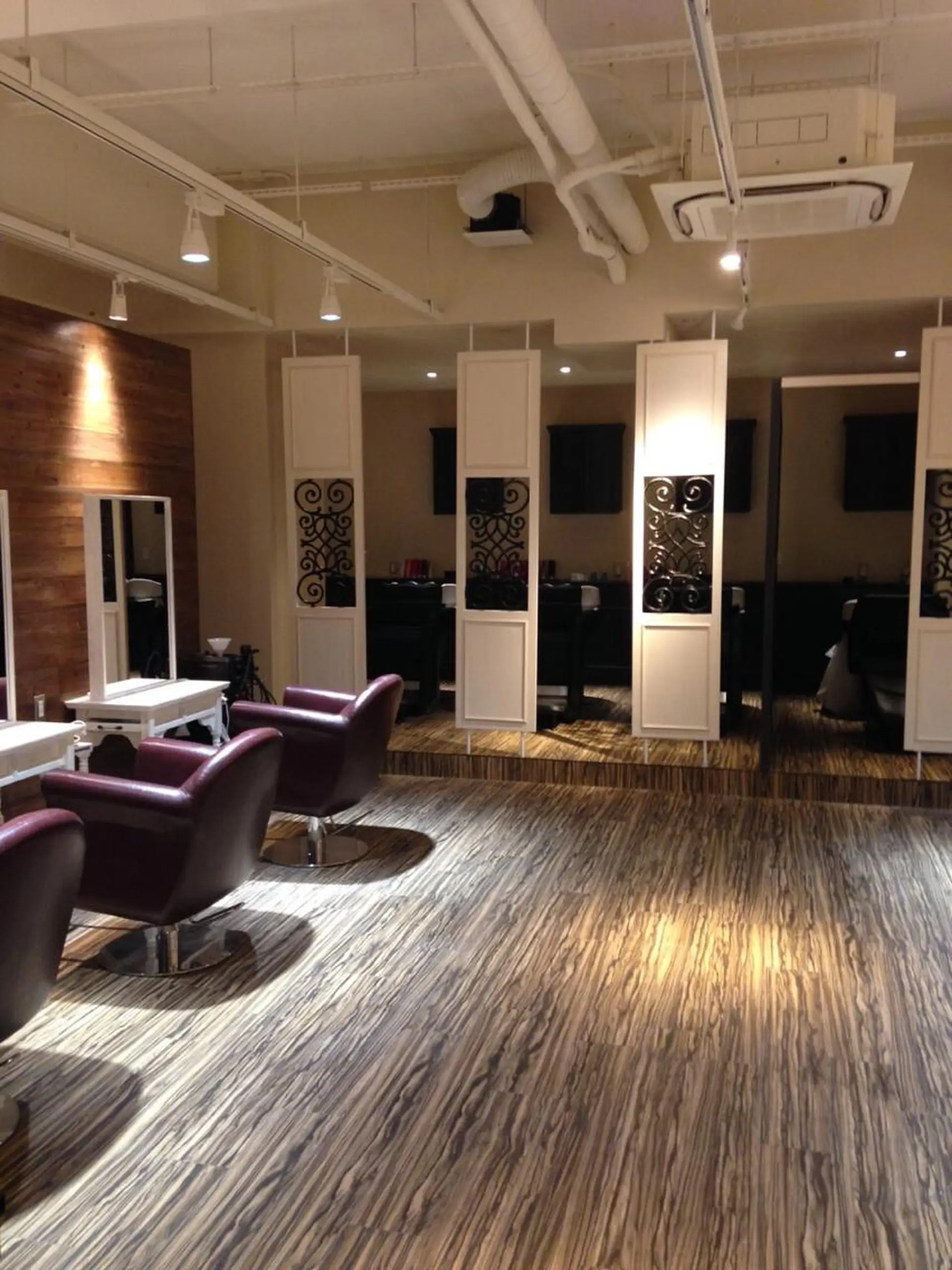 龍 門のヘアスタイル