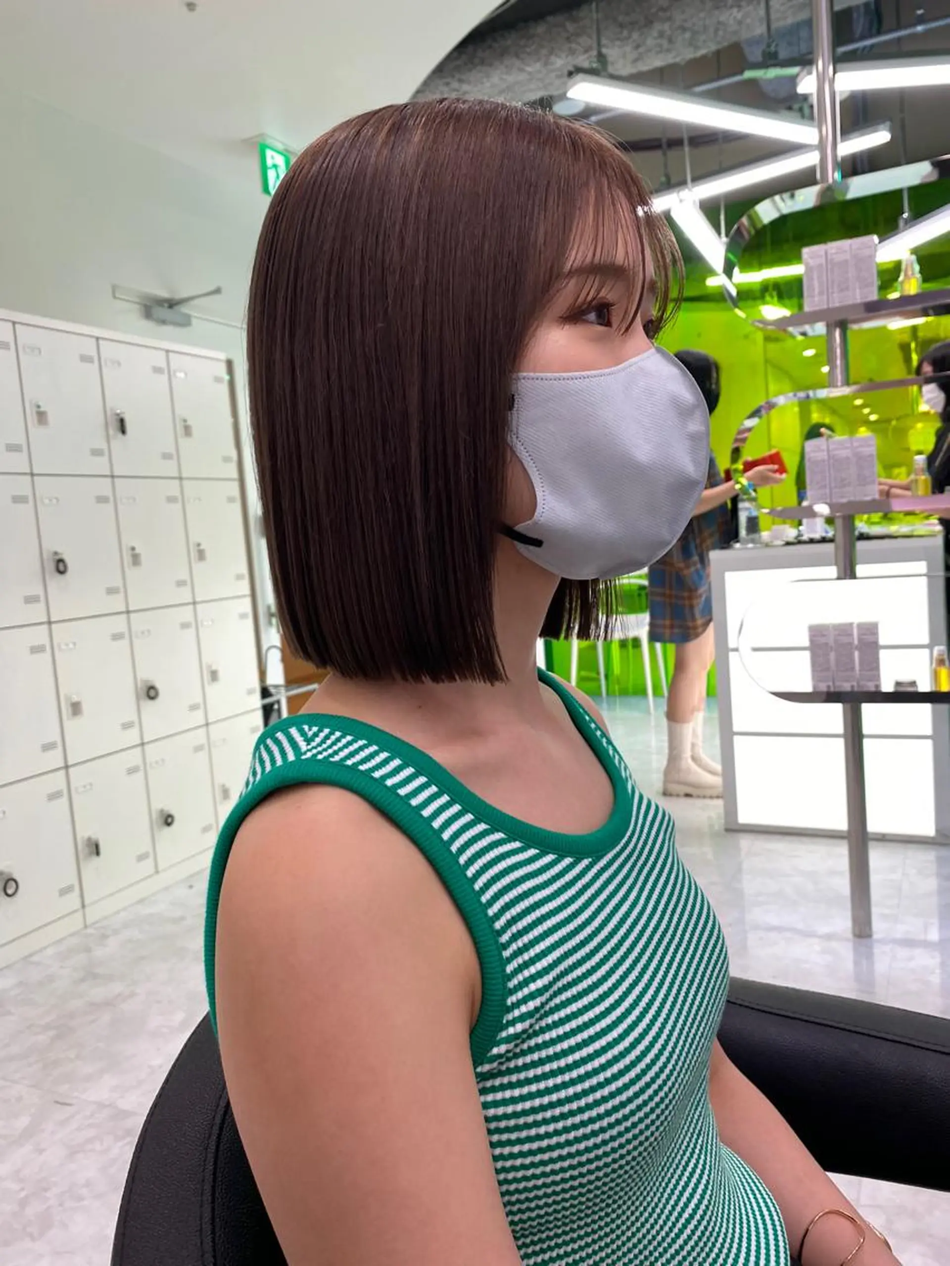 ショート カット ヘアカラー トリートメント ヘッドスパ ヘアセット ✨透明感、艶髪ヘア✨ 韓国ヘア特化💖のヘアスタイル