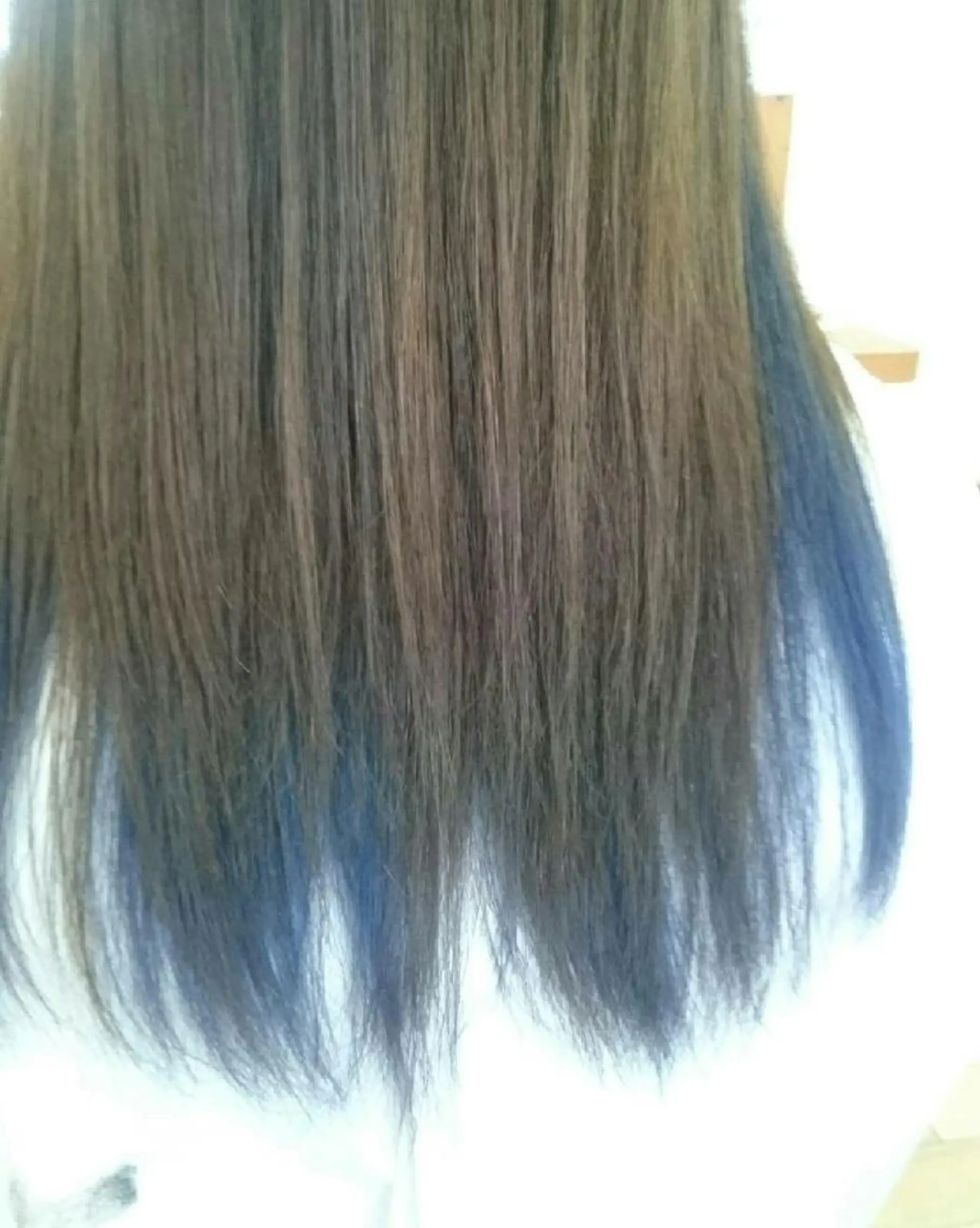カラー ロング ブルーカラー インナーカラー Snaly カラー特化ページのヘアスタイル
