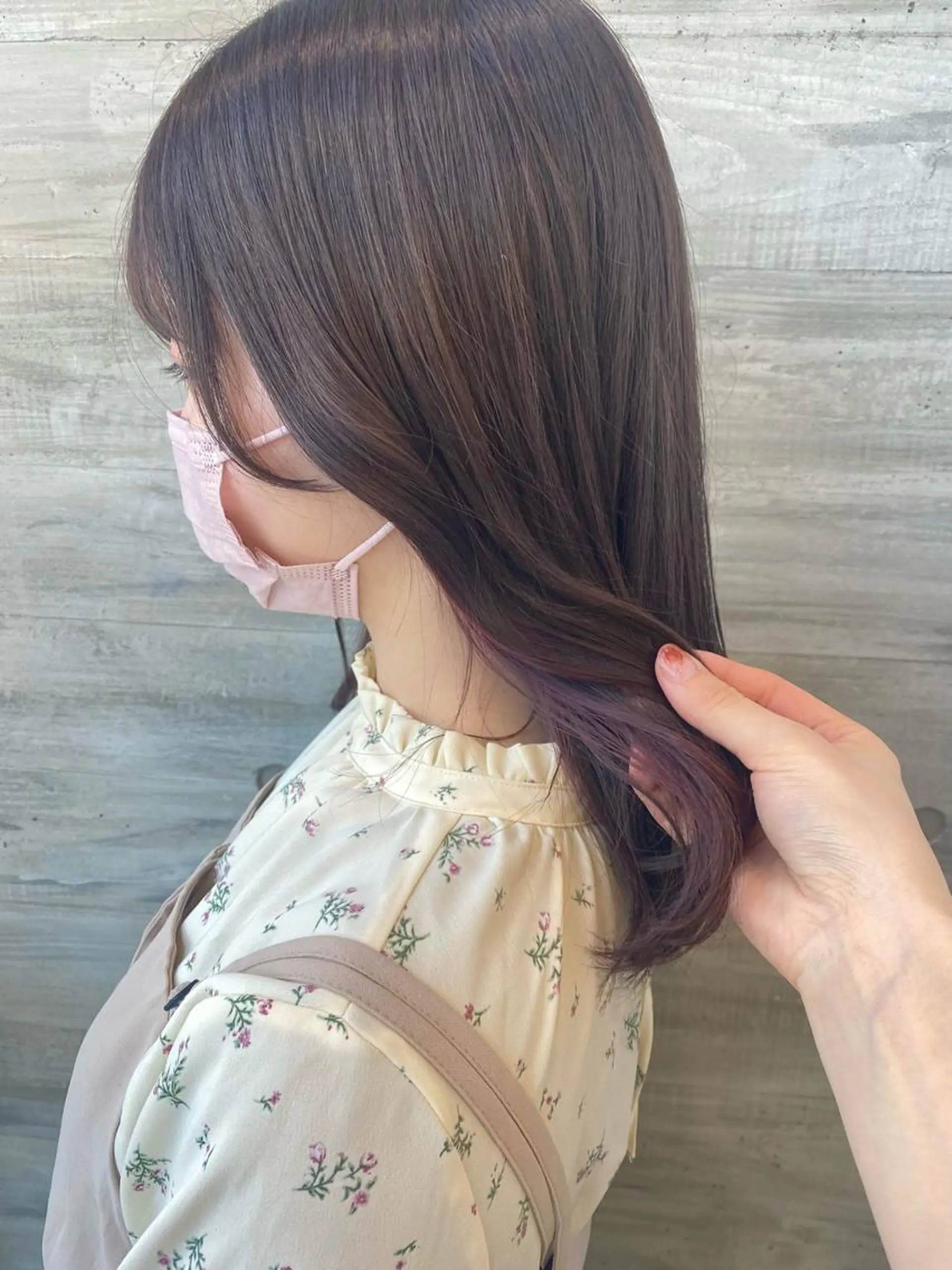 セミロング La fith hair lov.所属・Okamura Chisatoのヘアスタイル