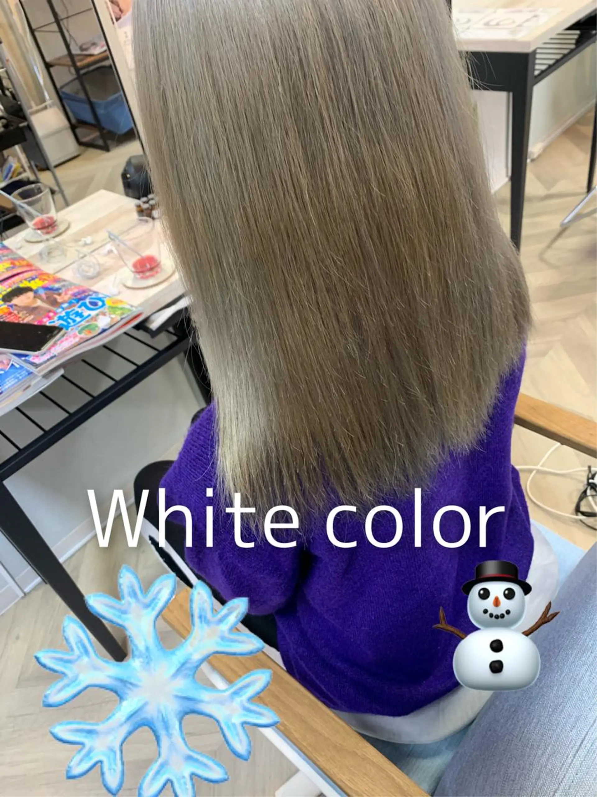 セミロング カラー Beach private salon所属・Beach 代表 KENTAのヘアスタイル