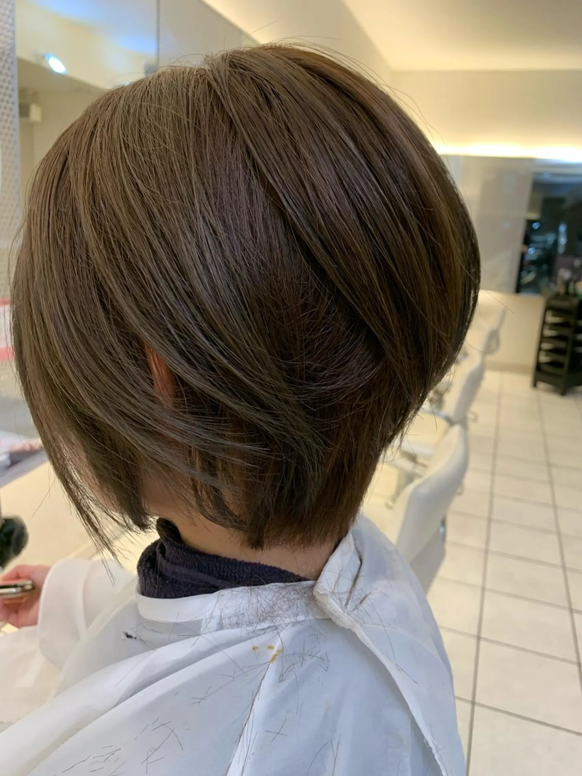 ショート カラー ショートボブ アッシュ ボブ ショートヘア カット 艶髪クリエイター 秋田 聖也🪽のヘアスタイル