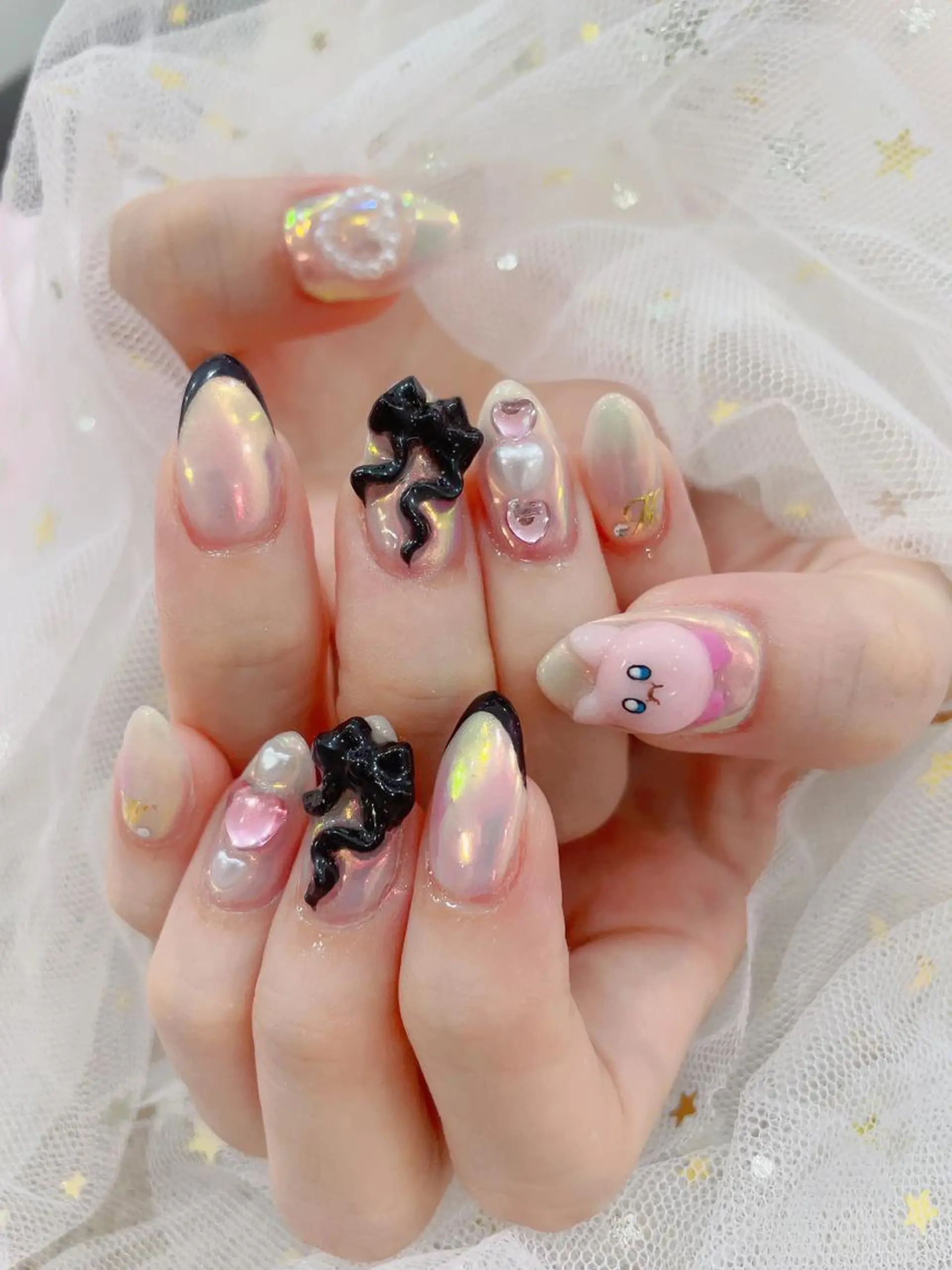 ミディアム ネイル cho nailのネイルデザイン