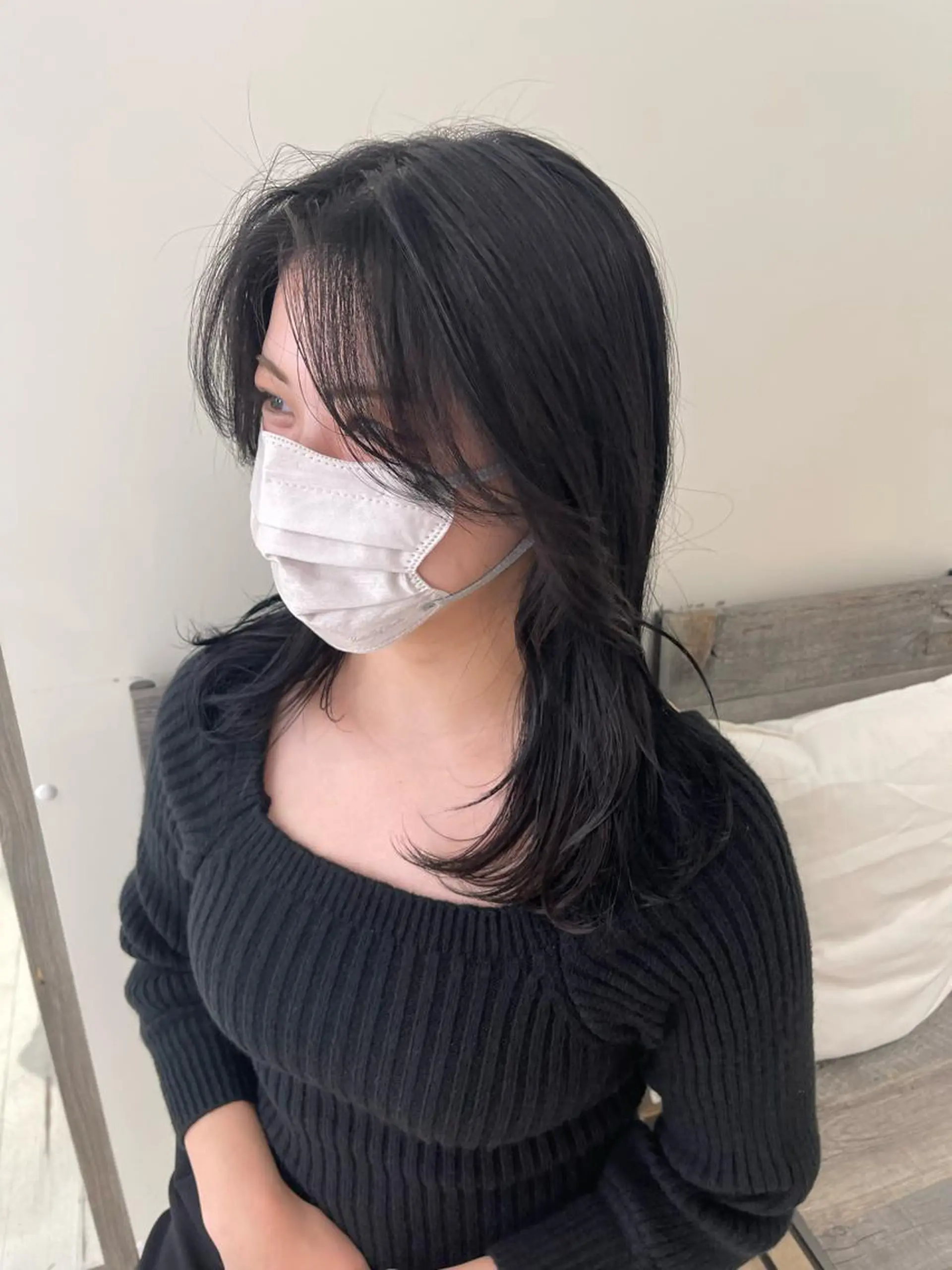 セミロング 韓国風ヘア レイヤーカット ボブ・韓国ヘア特化 美容師💕織茂ひかりのヘアスタイル