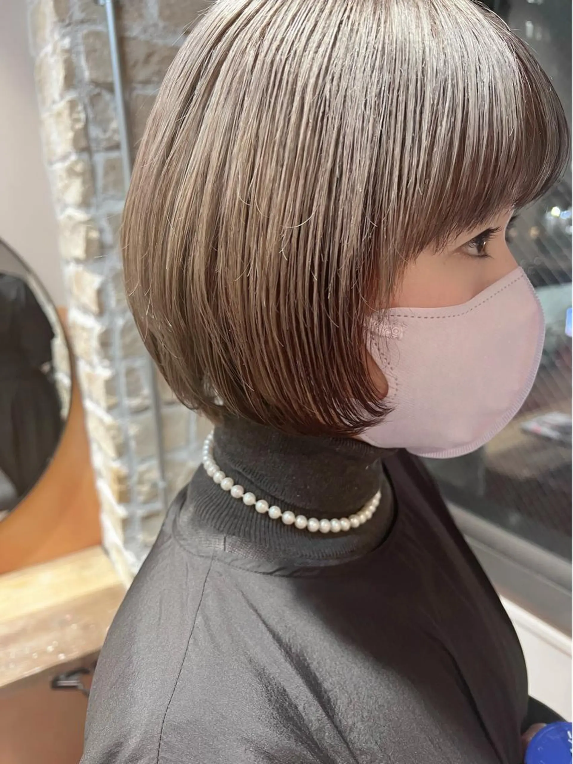 ショート ヘアカラー モテ髪🌈細矢 森平のヘアスタイル