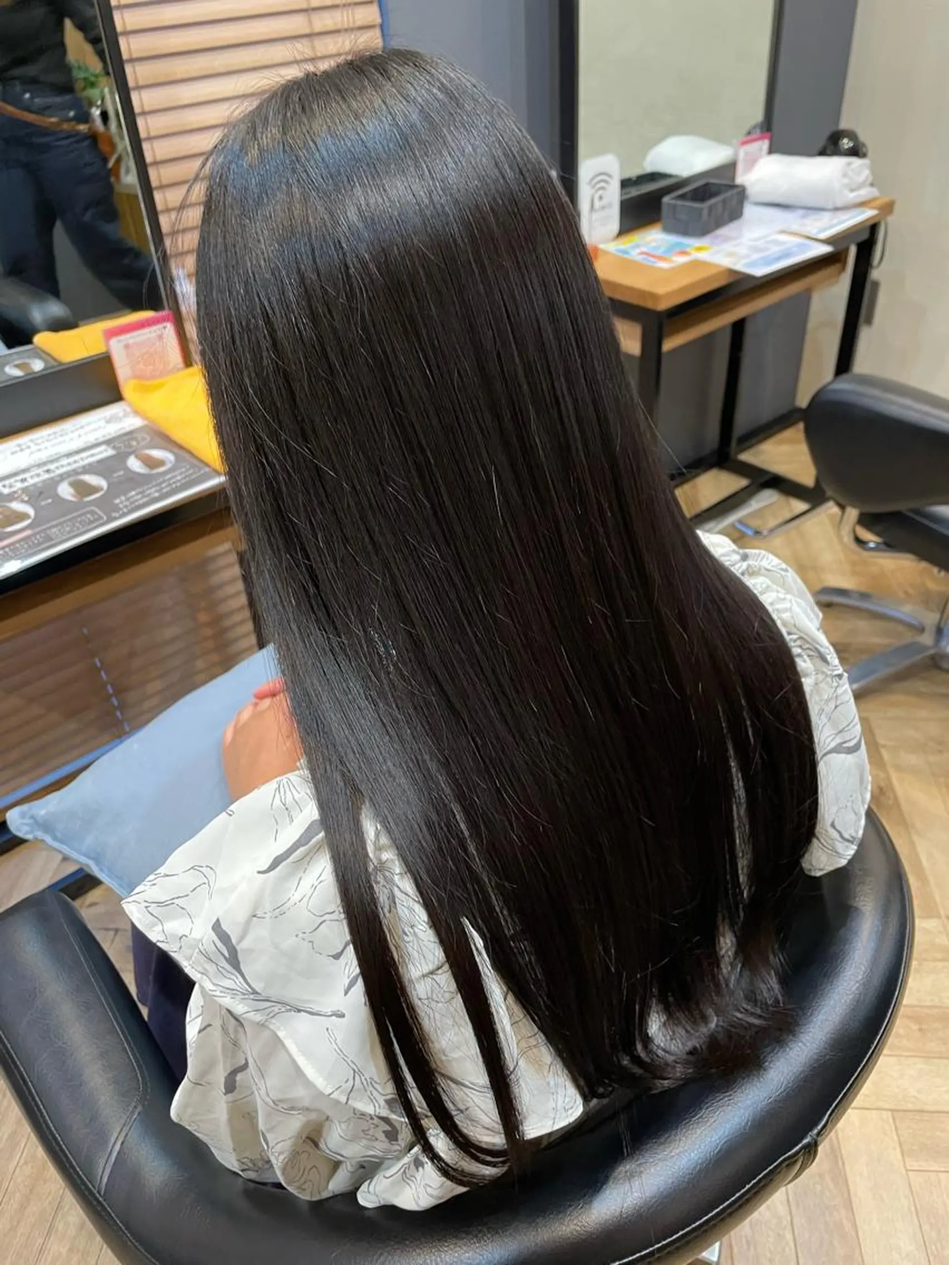 ロング カット トリートメント 韓国ヘア/レイヤー 🇰🇷/艶髪/長橋のヘアスタイル