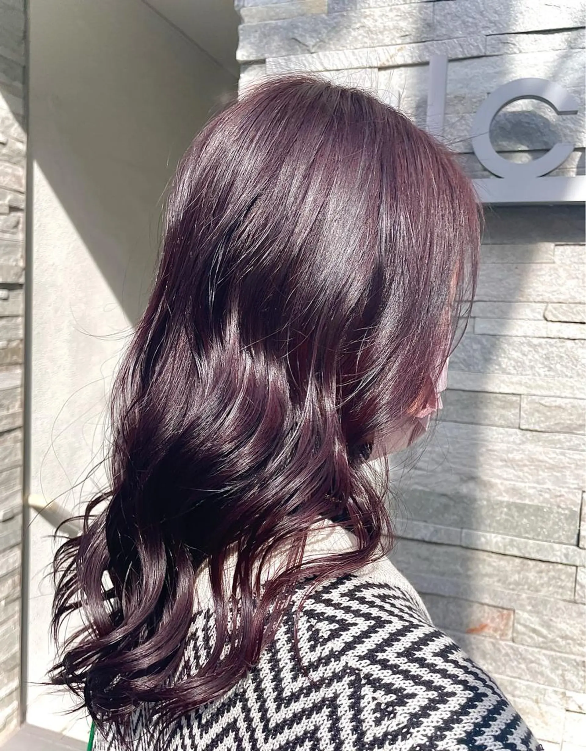 セミロング カラー ヘアアレンジ ピンクカラー パープルカラー ヘアカラー トリートメント 💖三軒茶屋💖 KANAMIのヘアスタイル