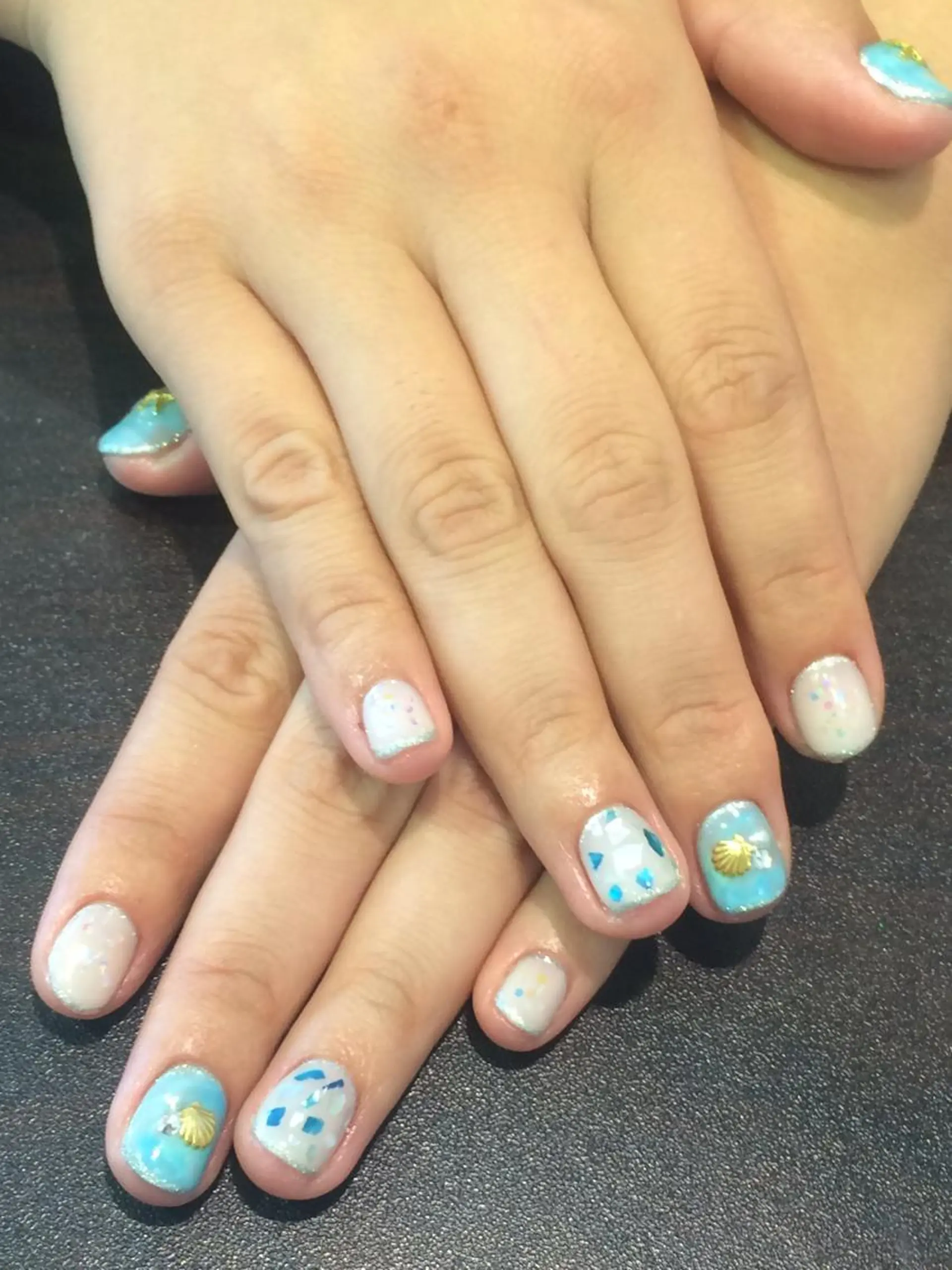 ネイル 持ち込み M nail はやまうららのネイルデザイン