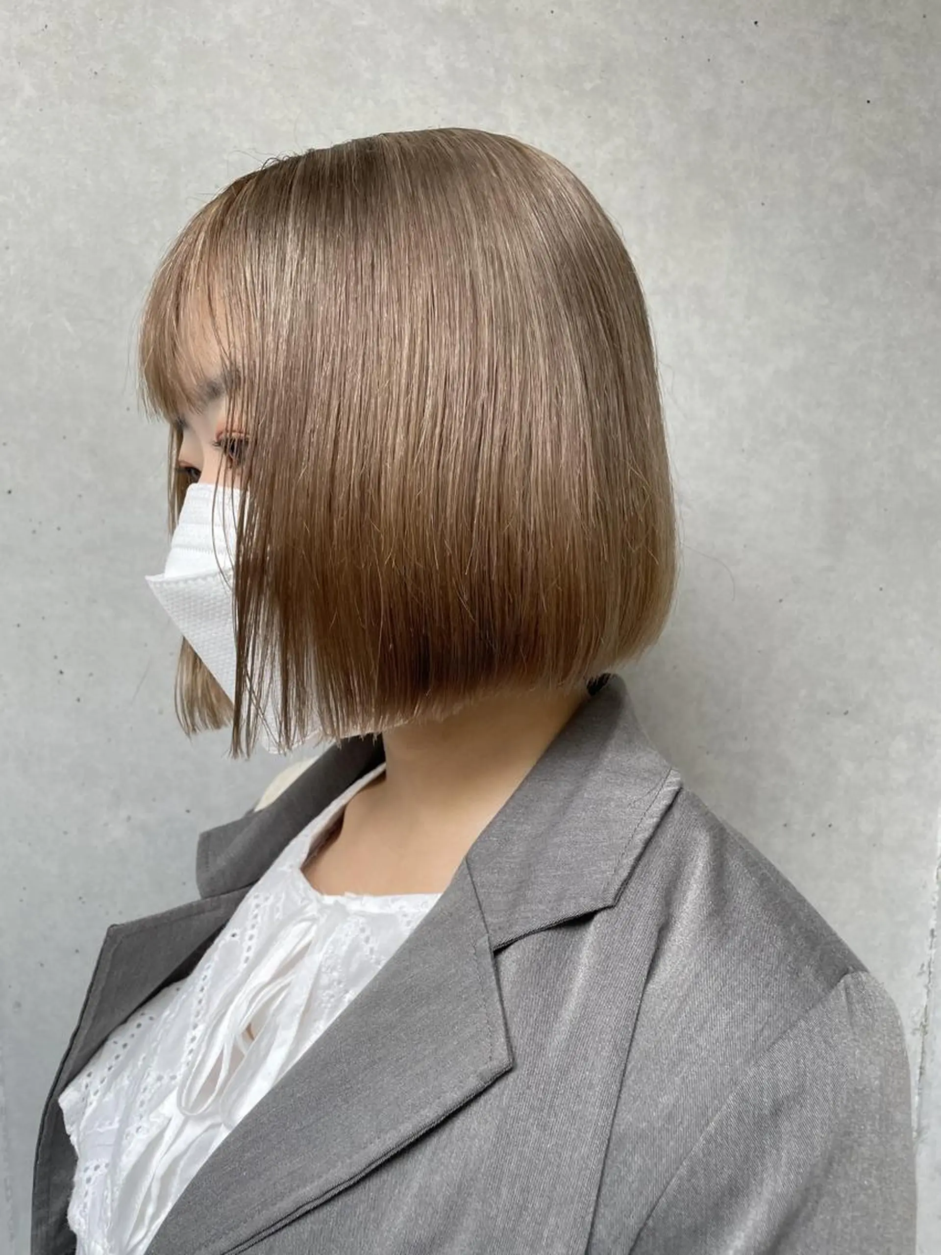 ミディアム カラー ハイトーン/ブリーチ /ウルフ⛓️MAKIのヘアスタイル