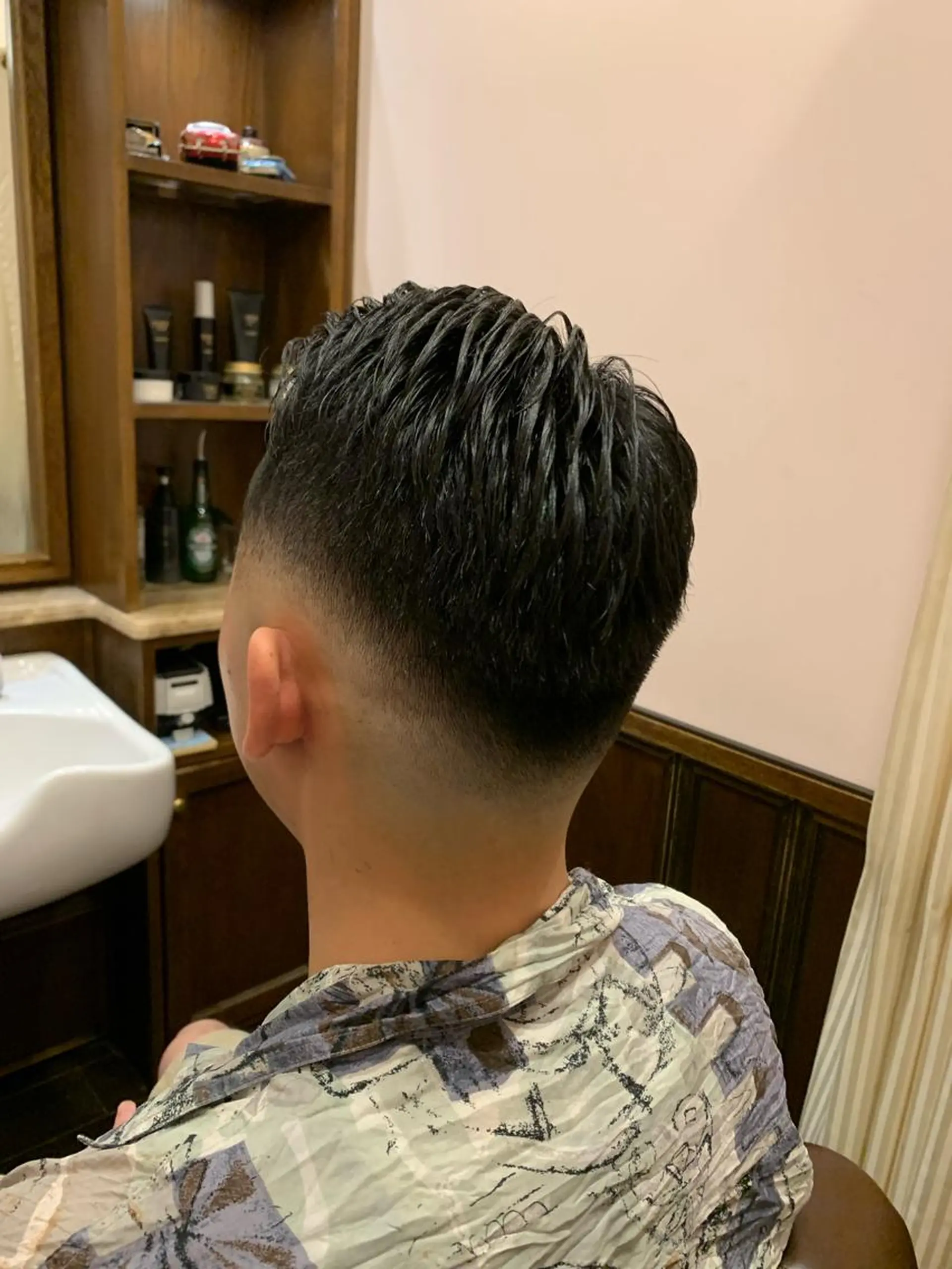 ショート メンズ ヒロ銀座 バーバーショップ神楽坂所属・ひらお あおとのヘアスタイル