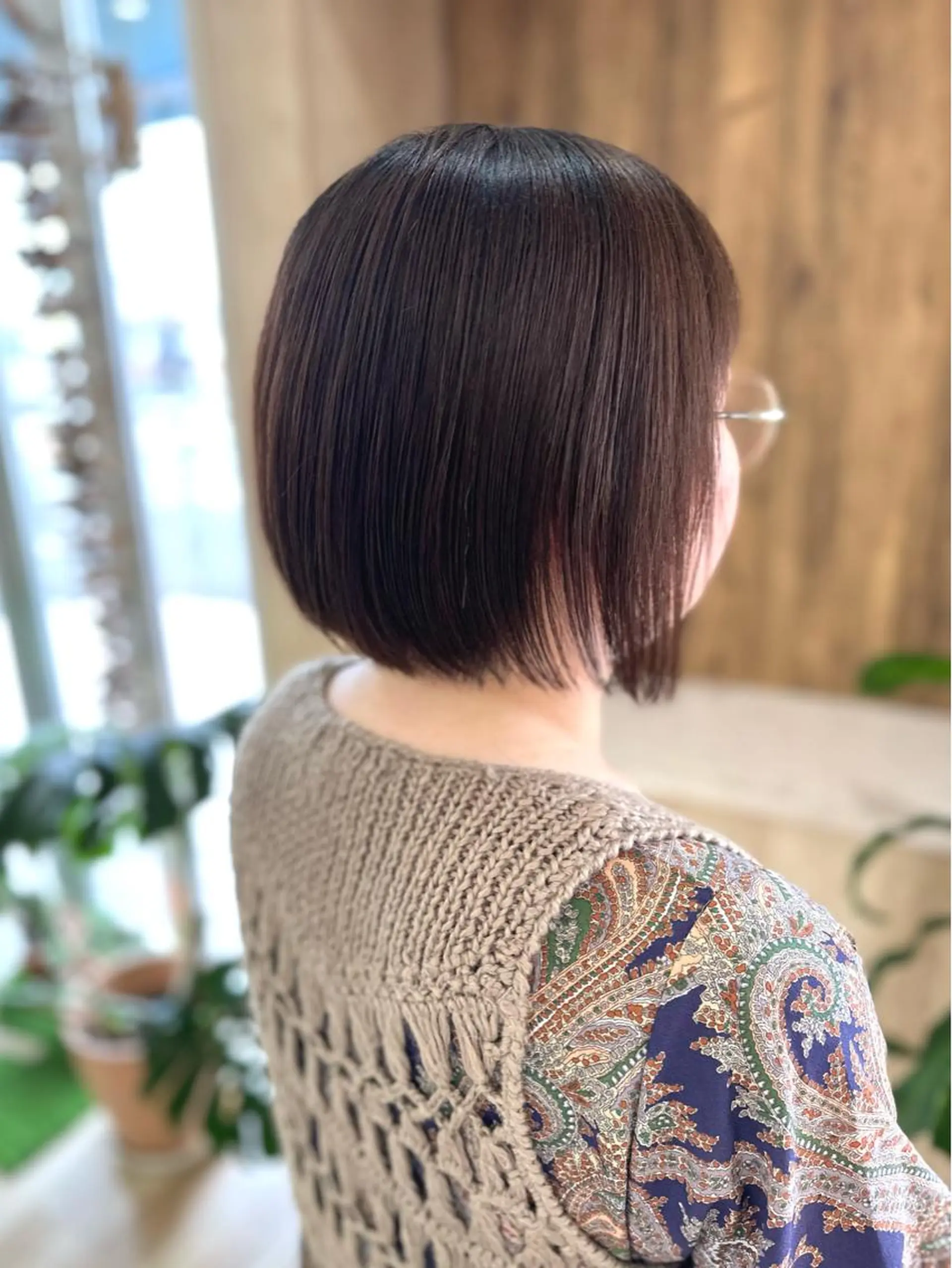 ミディアム パーマ ボブ 縮毛矯正 美容室　アンジュ　みやき店所属・田中 純平のヘアスタイル