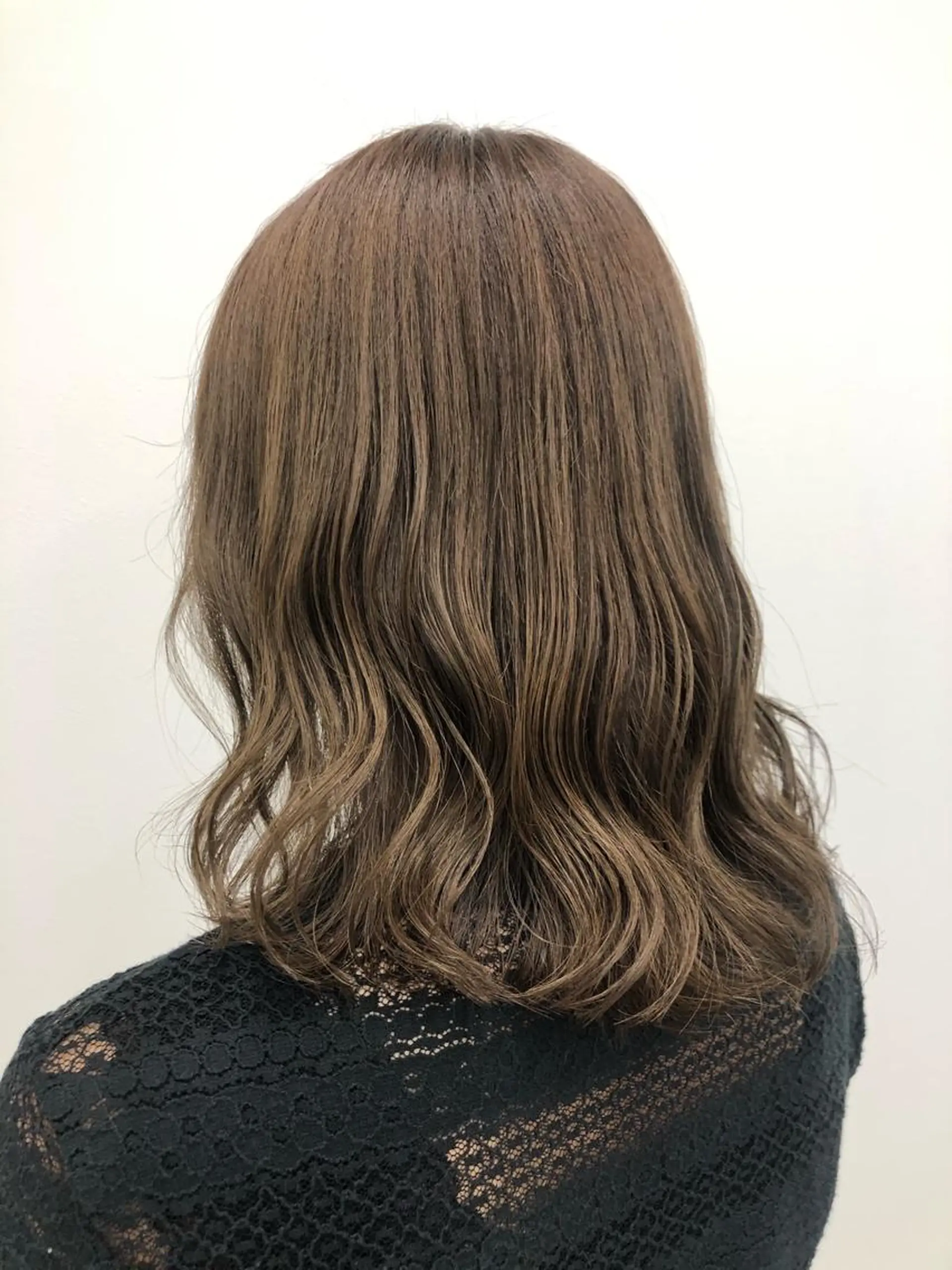 セミロング カラー 💖ダブルカラー💖 chihiro🌷のヘアスタイル