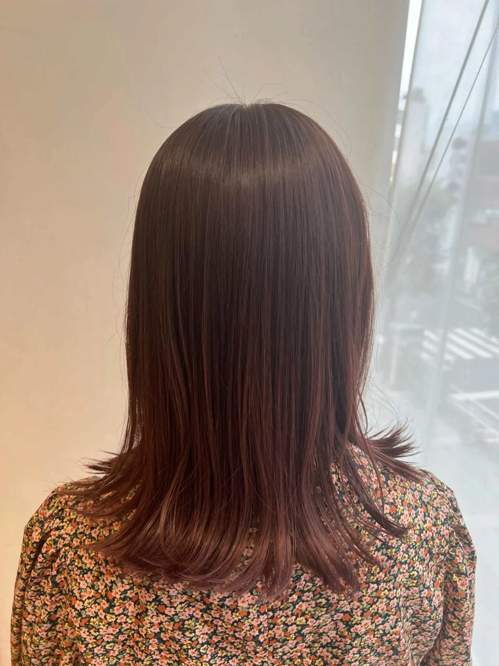 ミディアム カラー TRICCA 銀座所属・奏羽　"ショート ・ボブ ・レイヤー"のヘアスタイル