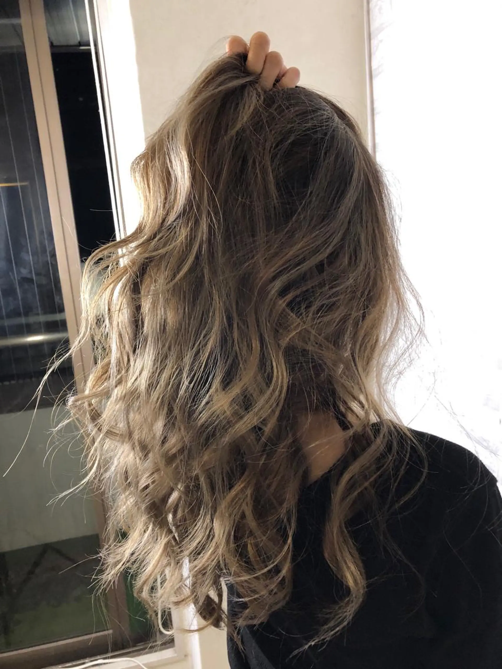 ミディアム カラー ブリーチ ハイライトカラー ハイライト カット ヘアカラー トリートメント JIL BLAN 京都のヘアスタイル