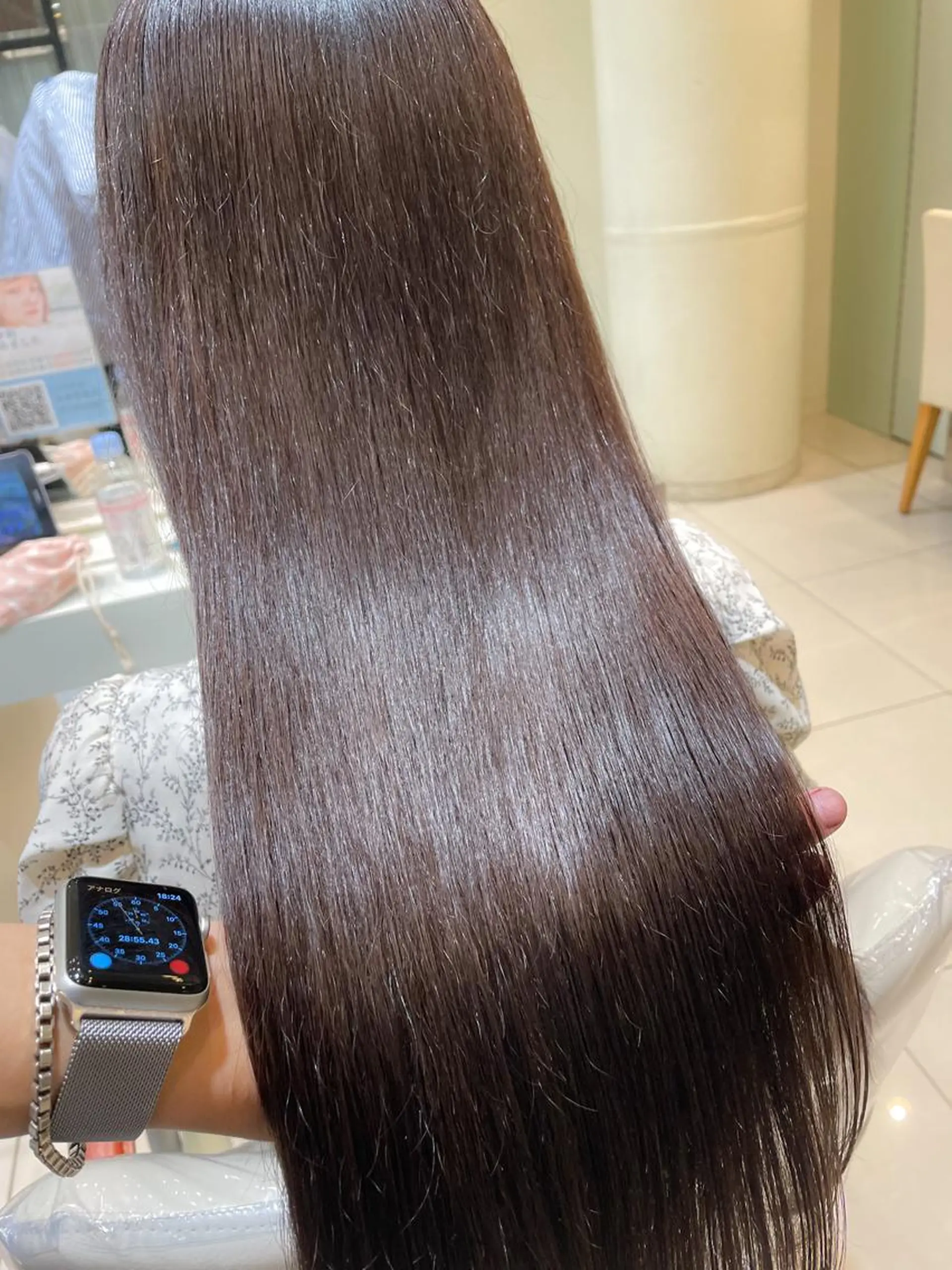 ロング カット ヘアカラー トリートメント 💗ブリーチなし 垢抜け💗徳井はやとのヘアスタイル