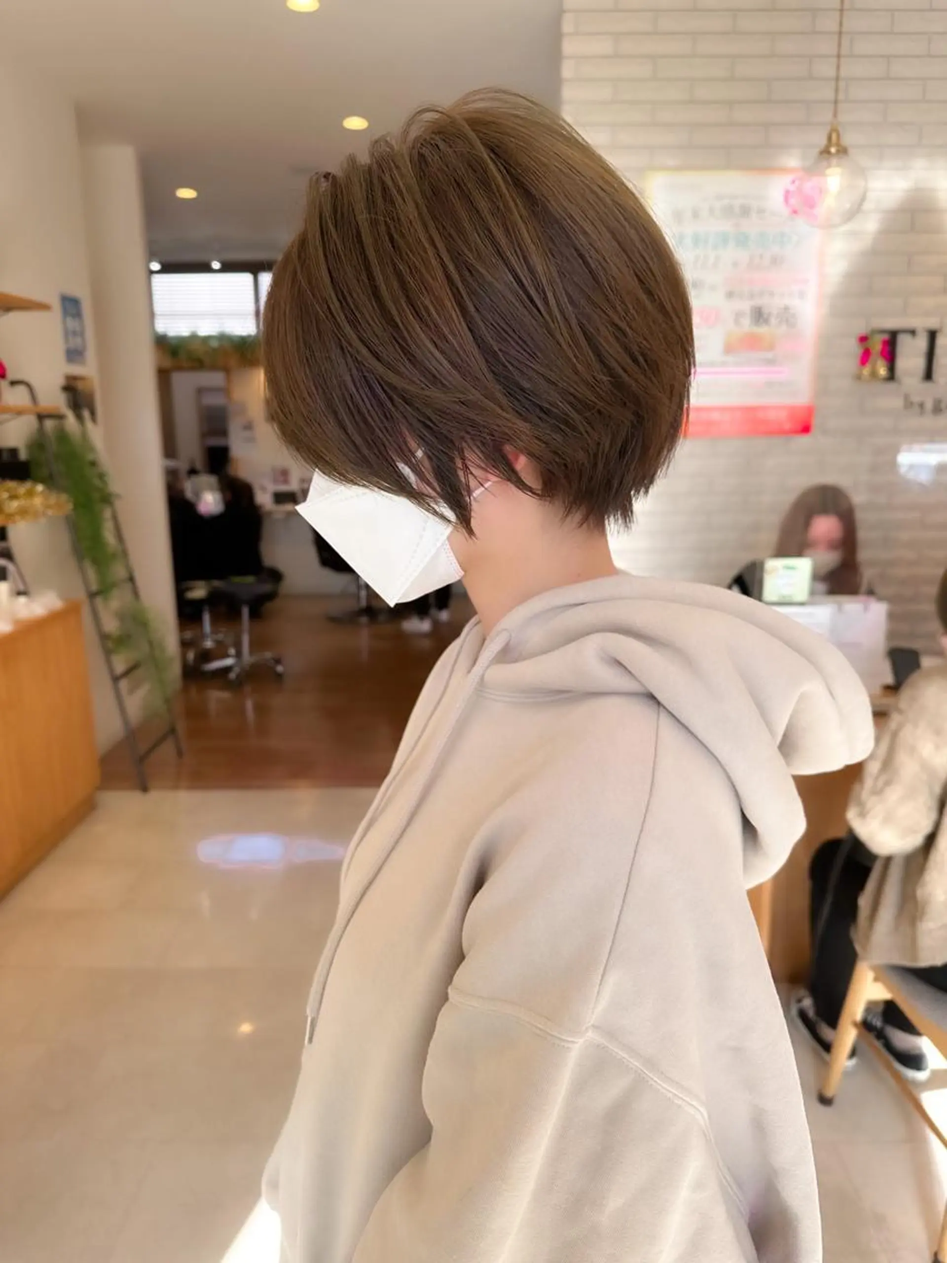ショート ショートヘア 門野 鈴々のヘアスタイル