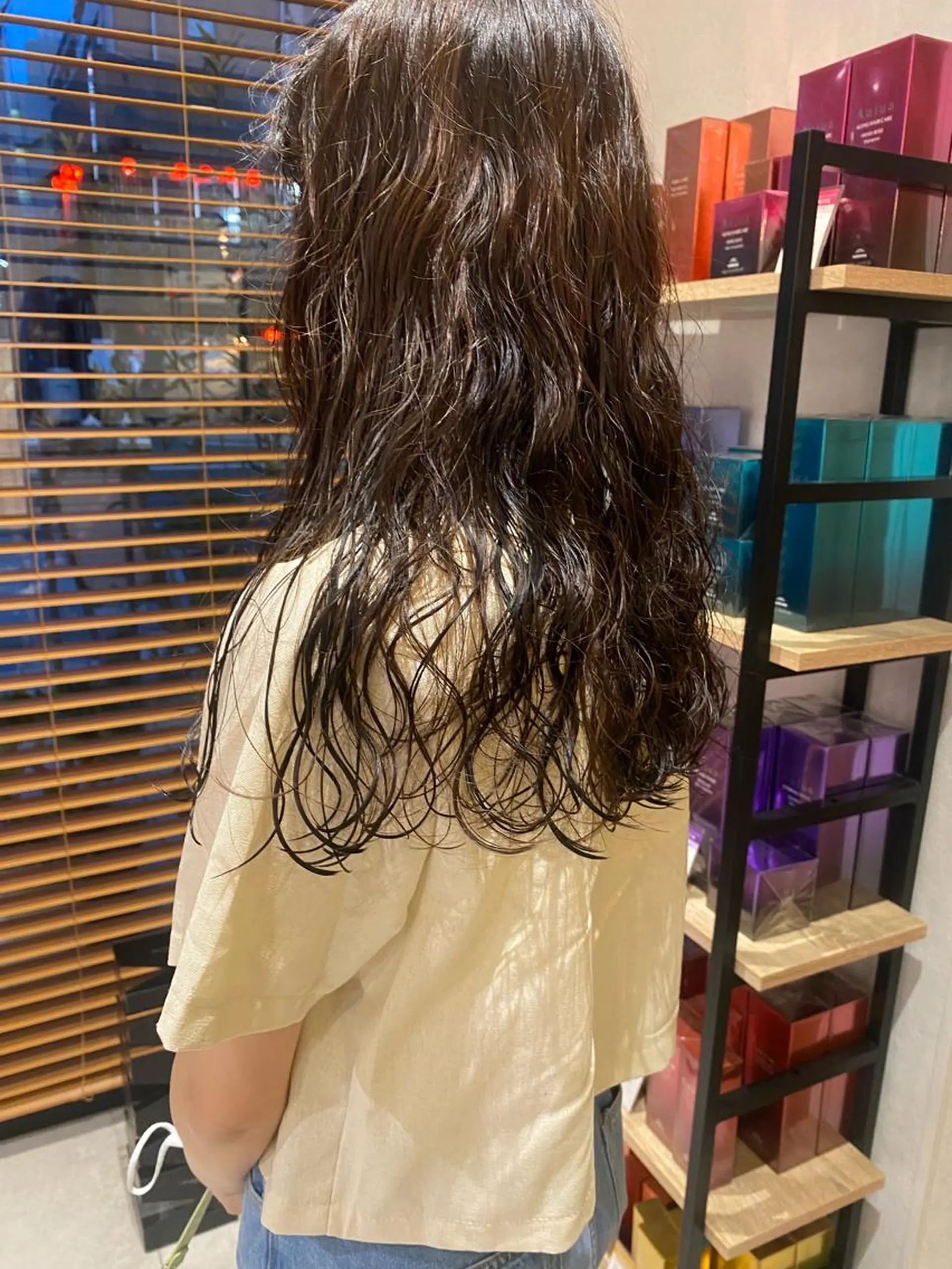 ロング カラー パーマ ヘアアレンジ パーマ パーマ指名No1 /namiのヘアスタイル