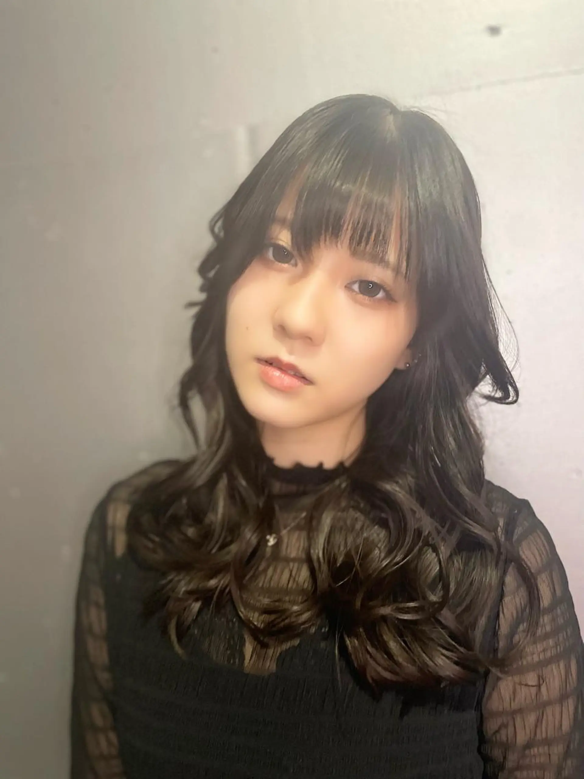 ロング 韓国風ヘア ロング TMJ所属・バズる韓国ヘア 🇰🇷溝邊　拓麿のヘアスタイル