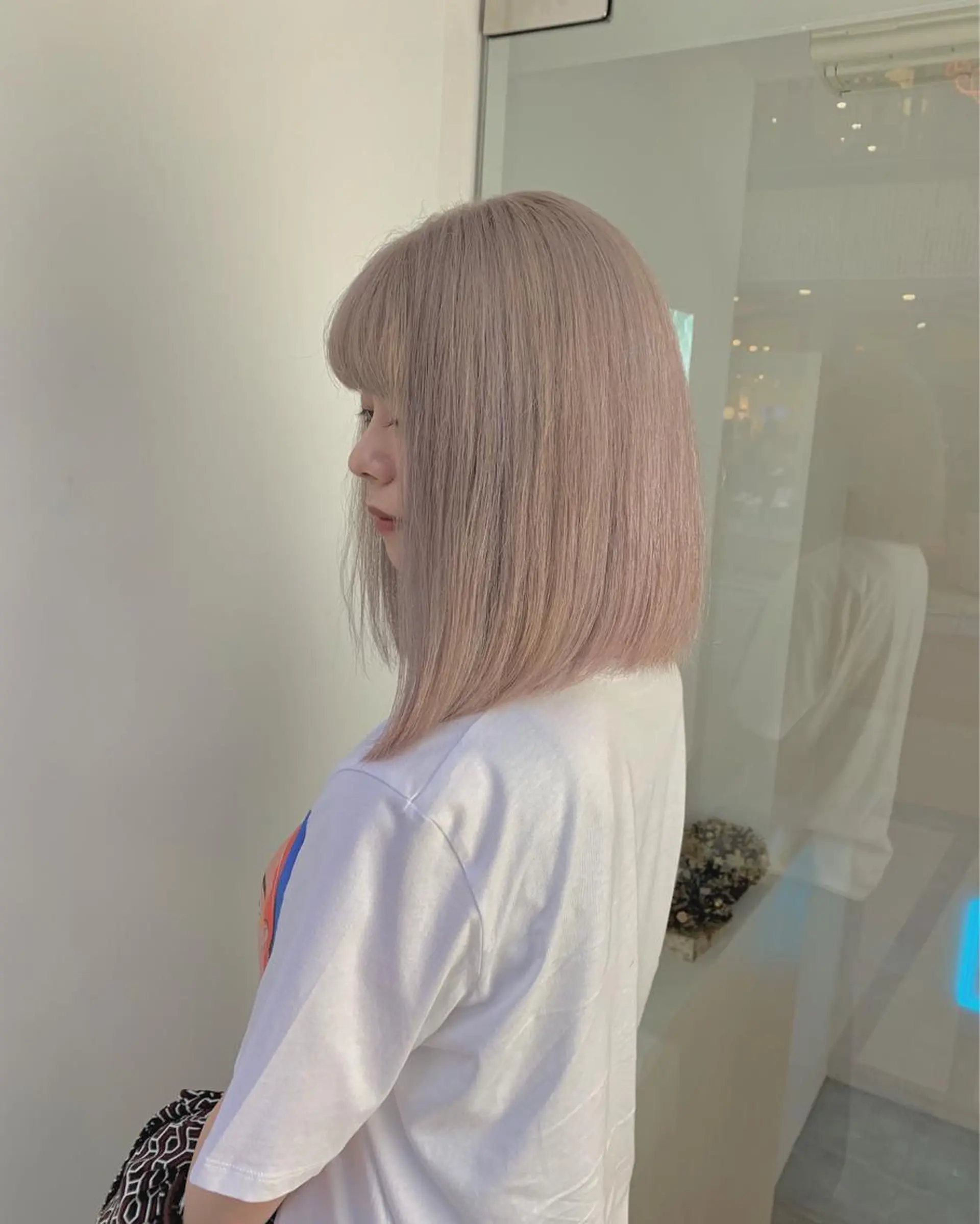 ミディアム カラー パーマ ヘアアレンジ メンズ MELIA所属・まつげと眉MELIA 鈴木のマツエク・マツパデザイン