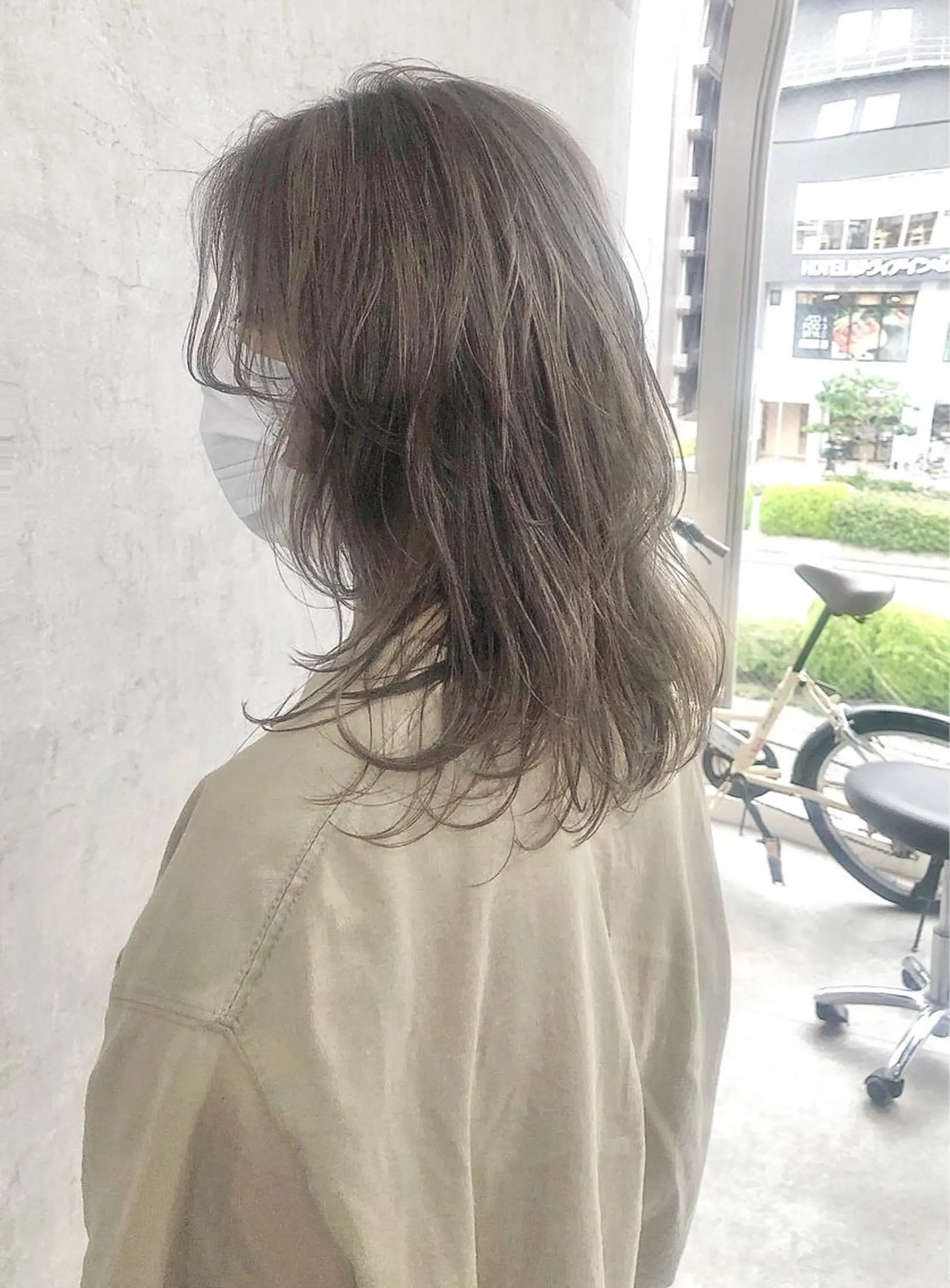 ロング カラー パーマ ヘアアレンジ メンズ キッズ ネイル マツエク・マツパ メンズバレイヤージュ メンズブリーチ メンズハイライト メンズインナーカラー メンズ韓国風 eir心斎橋店所属・心斎橋/ハイトーン/ RENのヘアスタイル