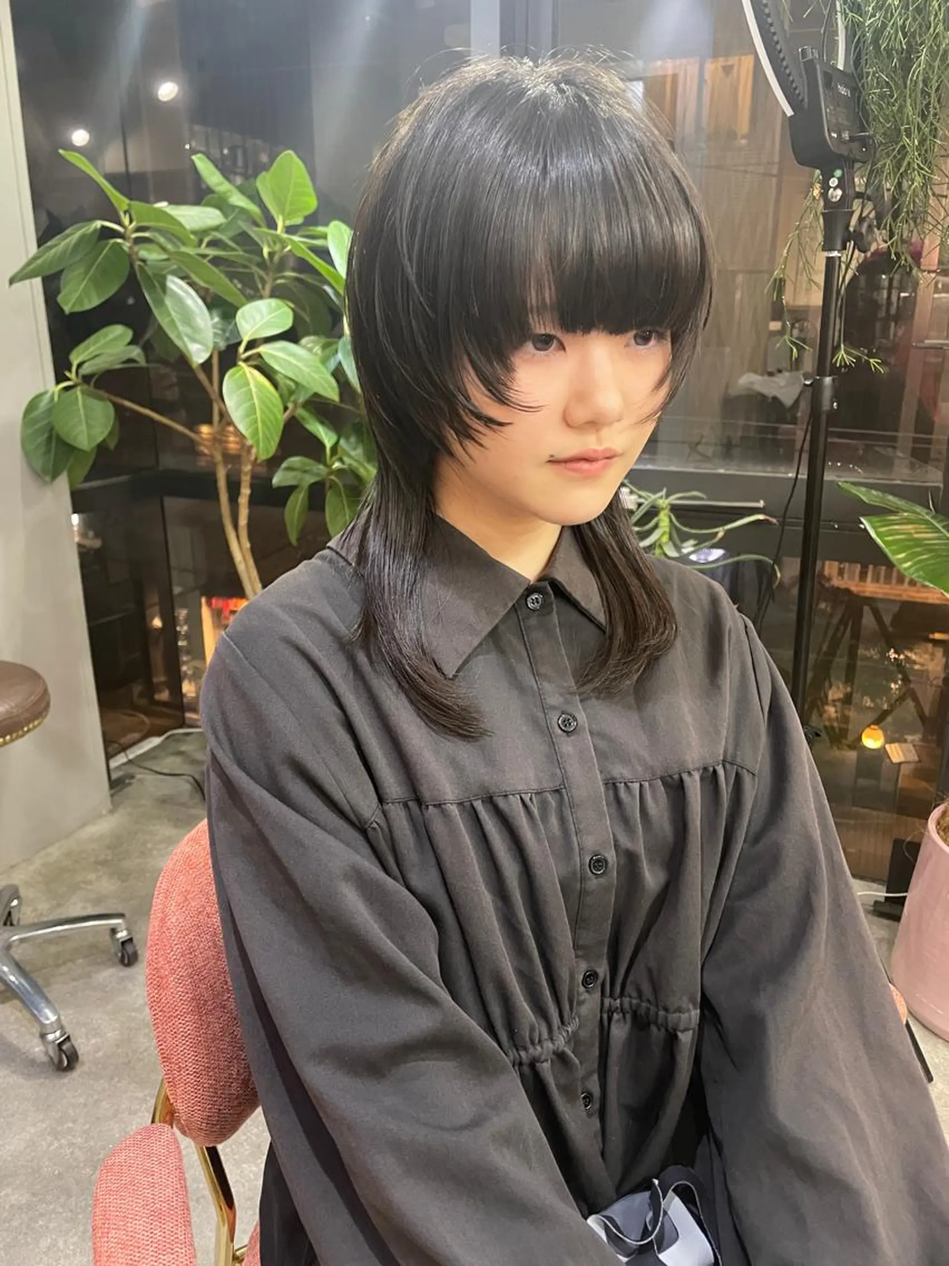 ロング 🐺ウルフ/デザイン カラー🐺MASAのヘアスタイル