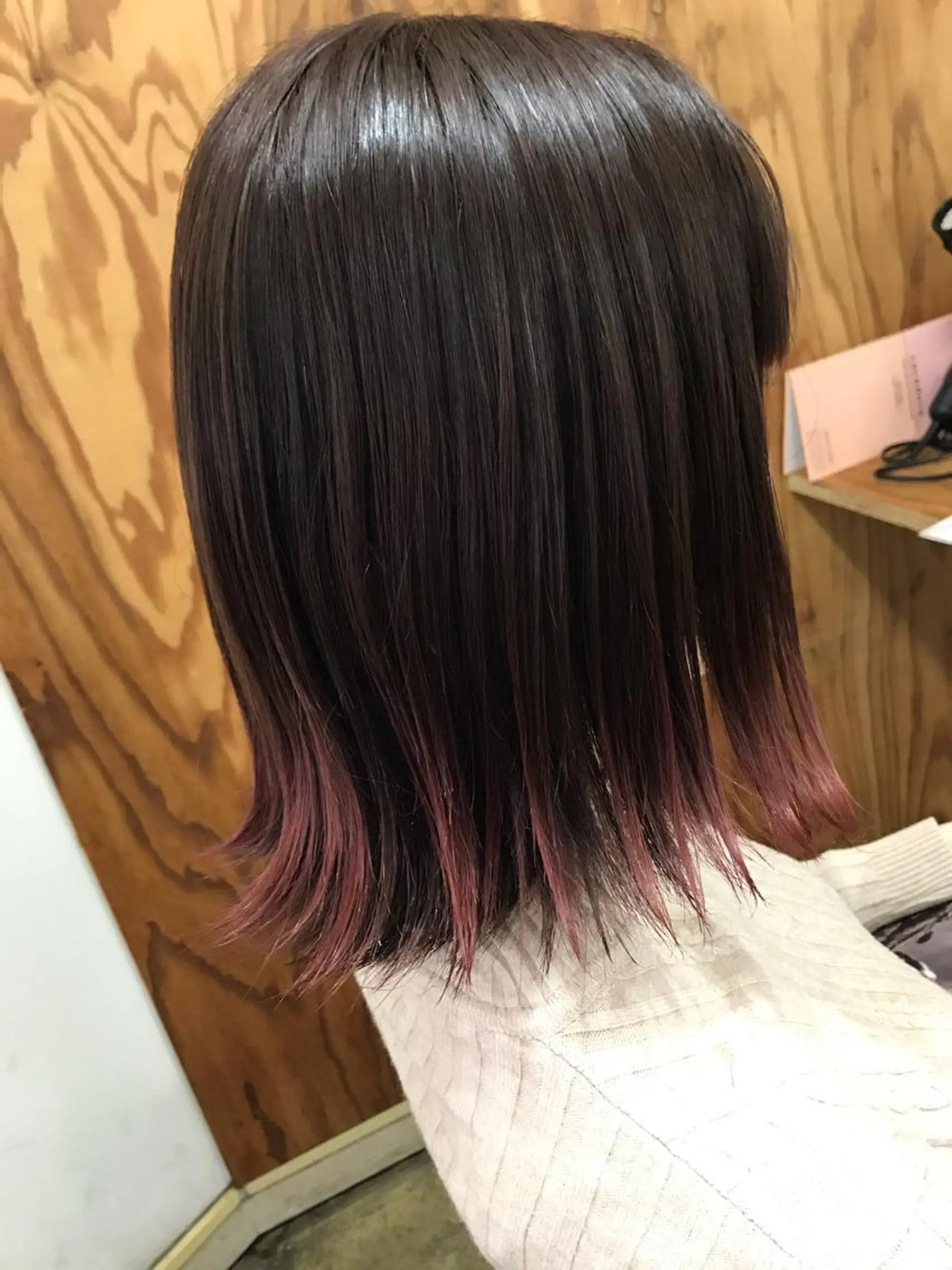 ミディアム カラー ヘアカラー トリートメント 💎髪質改善💎 デザイナーshinのヘアスタイル