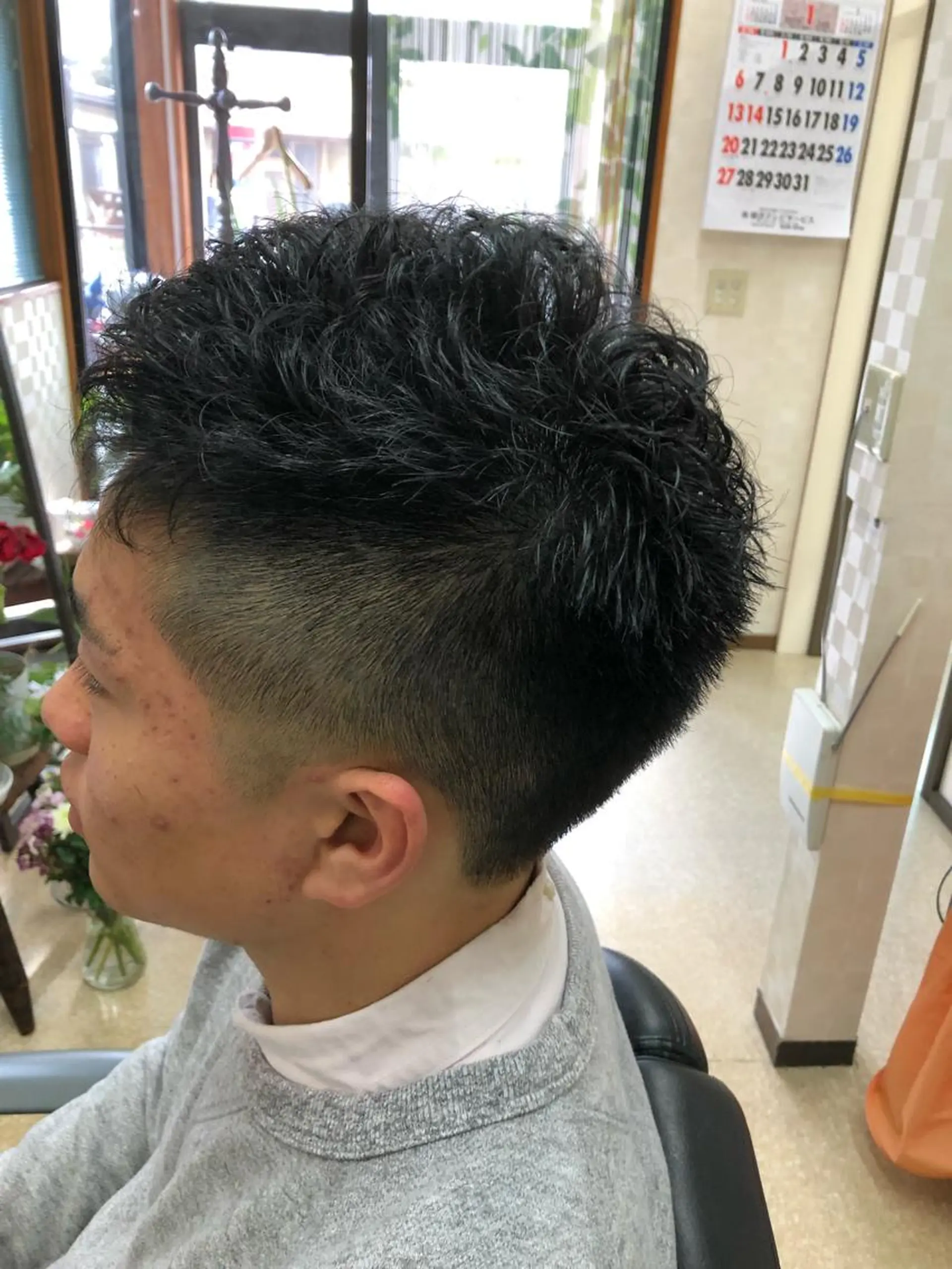 パーマ メンズ ヘアサロン モカ所属・石塚 浩のヘアスタイル
