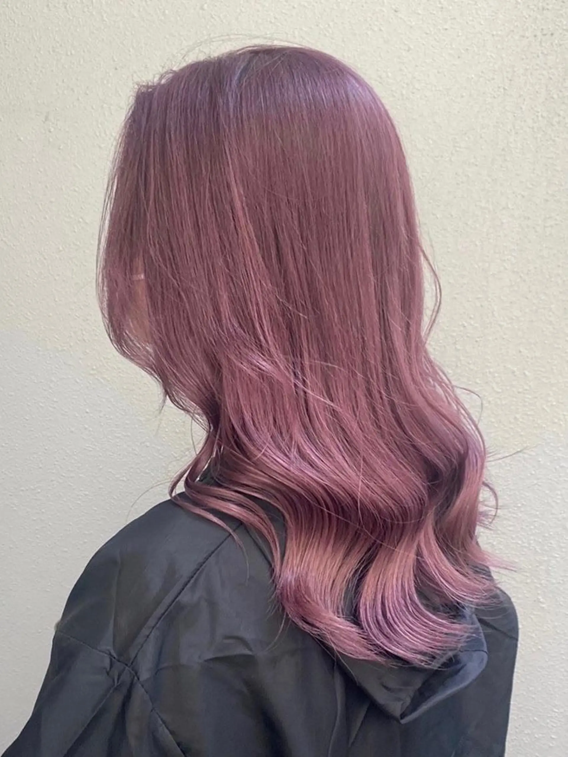 ロング カラー 遠藤沙也加 韓国ヘア/町田のヘアスタイル