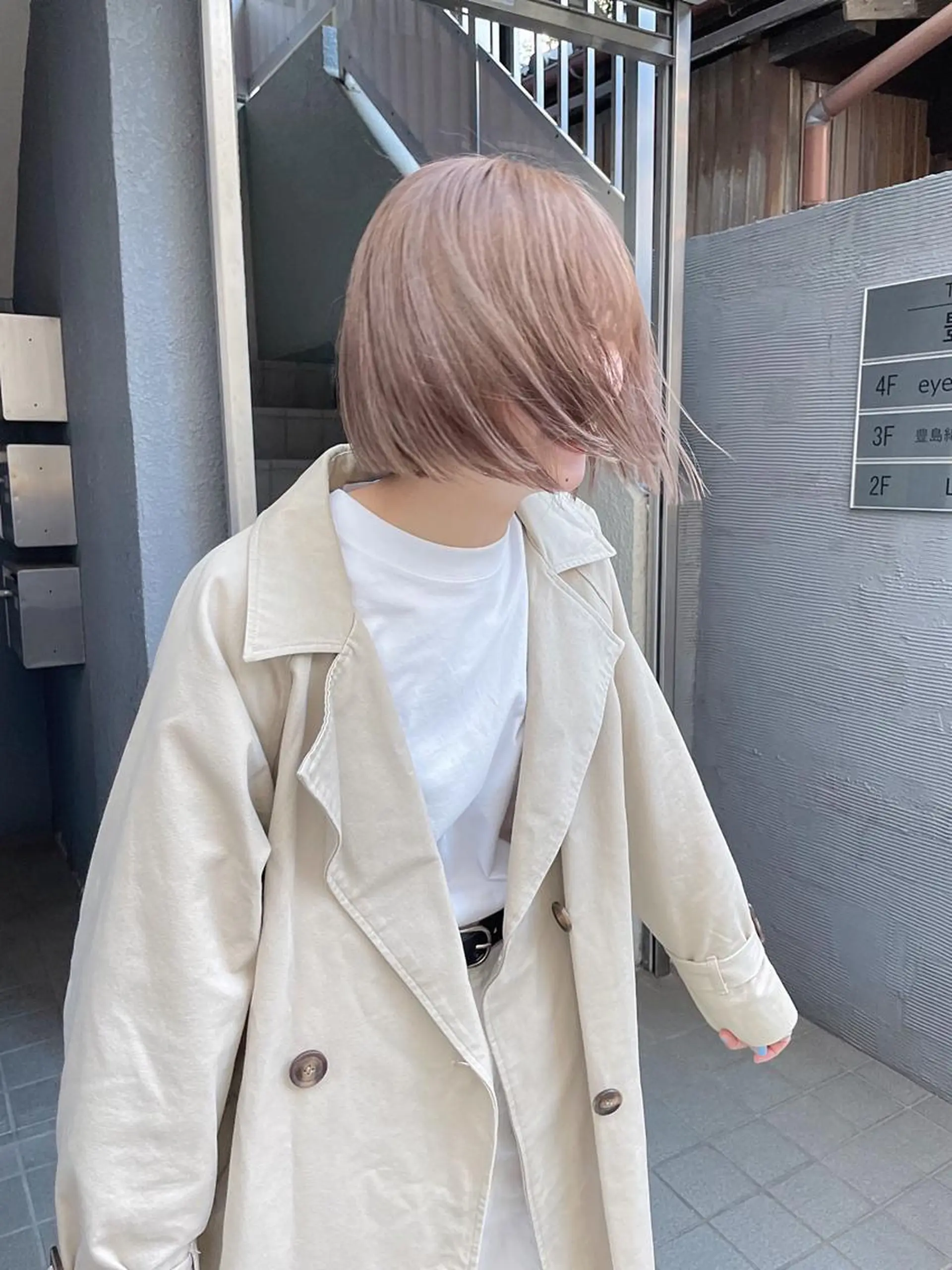 ミディアム ヘアカラー トリートメント ボブ/レイヤー 🌟梅田盛一🌟のヘアスタイル