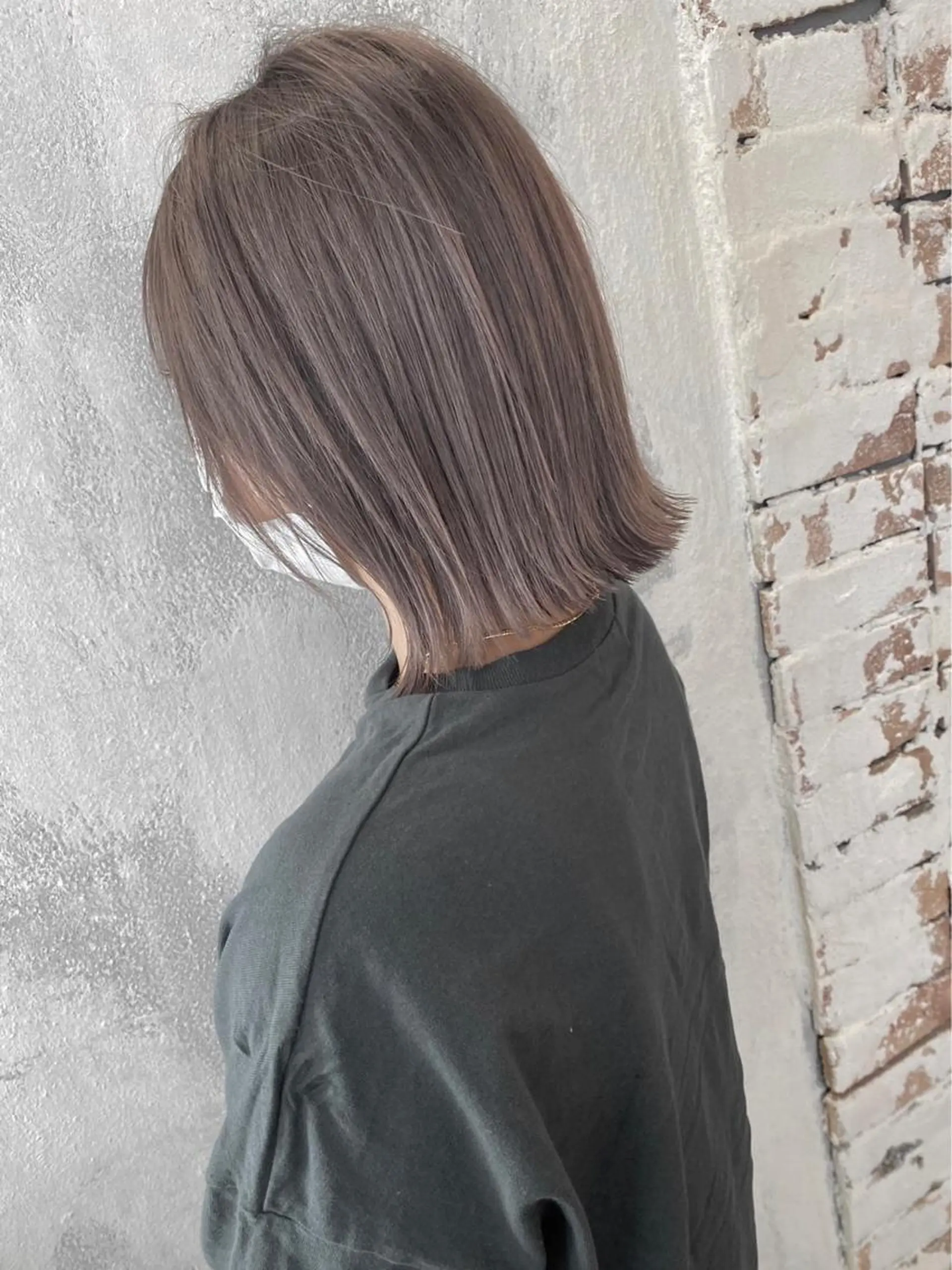 ミディアム カラー カット ヘアカラー 理想のツヤ髪へ 👼谷山　潮音👼のヘアスタイル