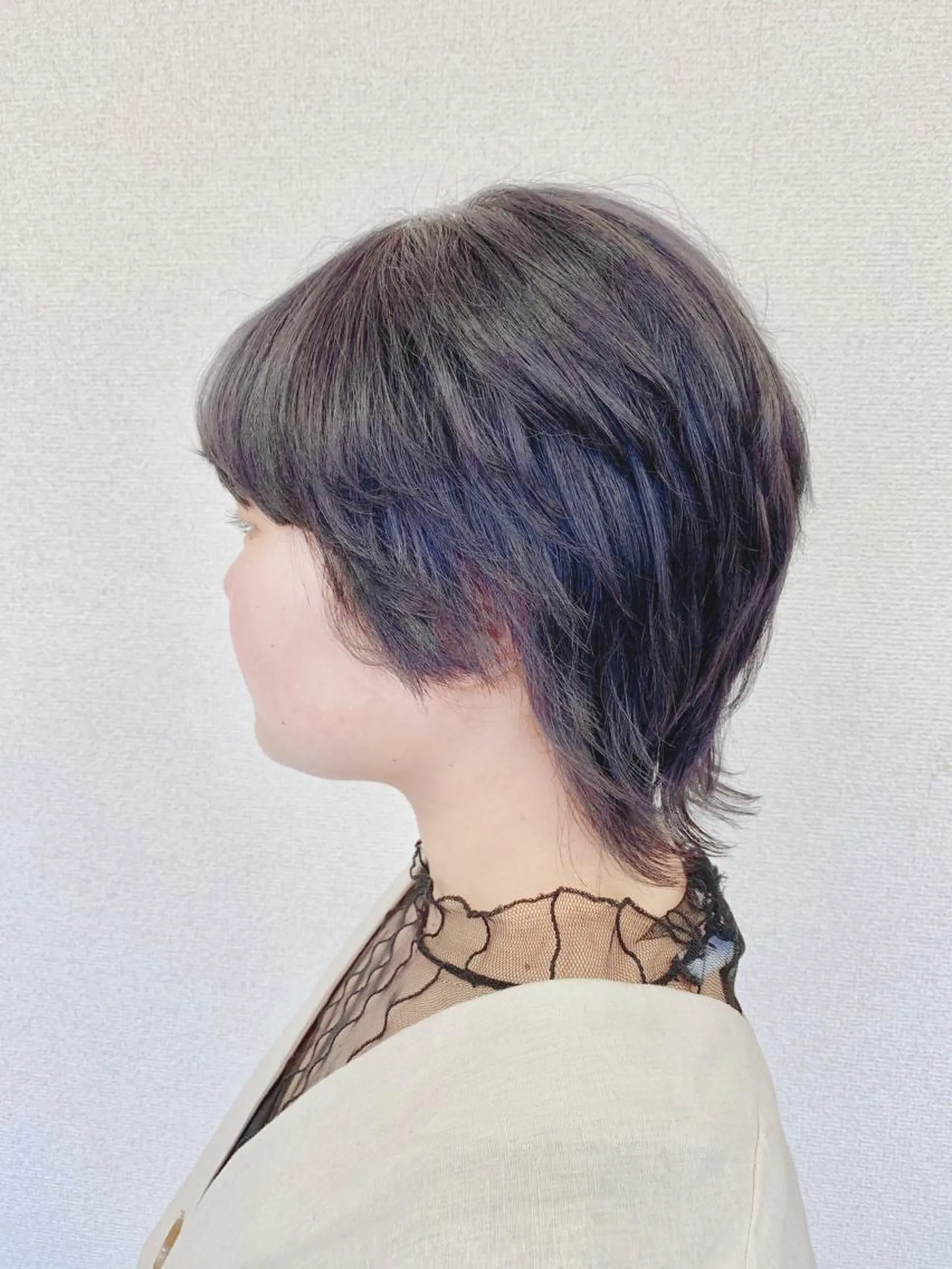 カラー グレージュ ラベンダーカラー ラベンダーグレージュ ラベンダーグレー TriumpH天王寺店【ミルボンAujua認定サロン】所属・SAKI🐈⬛【 HAPPY届けます】のヘアスタイル