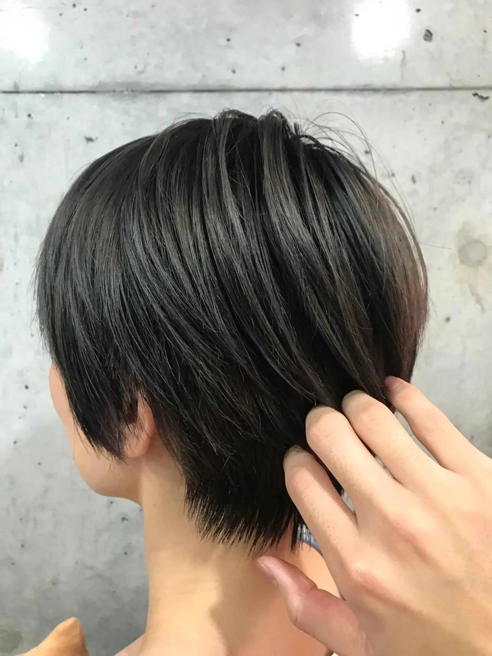 ショート レイヤーカット 高円寺フェード 武内和樹のヘアスタイル