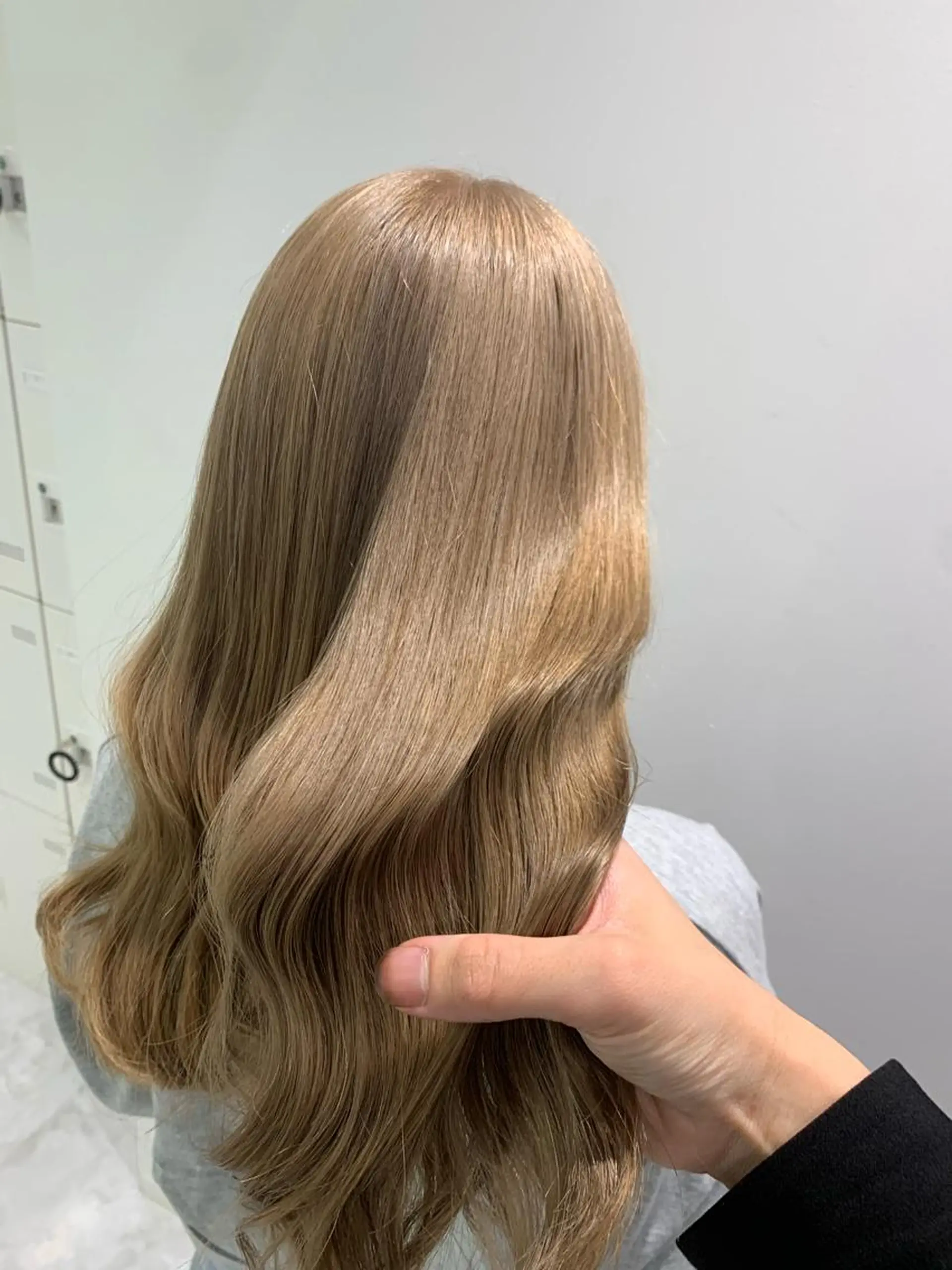ロング ヘアカラー トリートメント ヘッドスパ ヘアセット I S所属・🌿透明感カラー‪ 縮毛矯正✨かずきのヘアスタイル