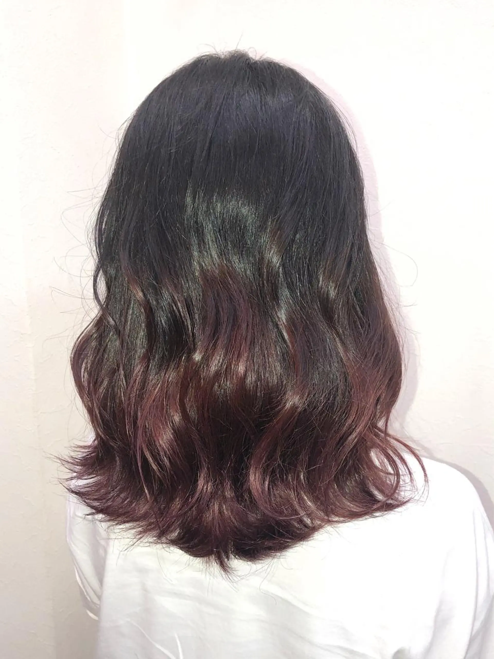 ミディアム ヘアアレンジ KEISUKE/カラ ー🐶シールエクステのヘアスタイル