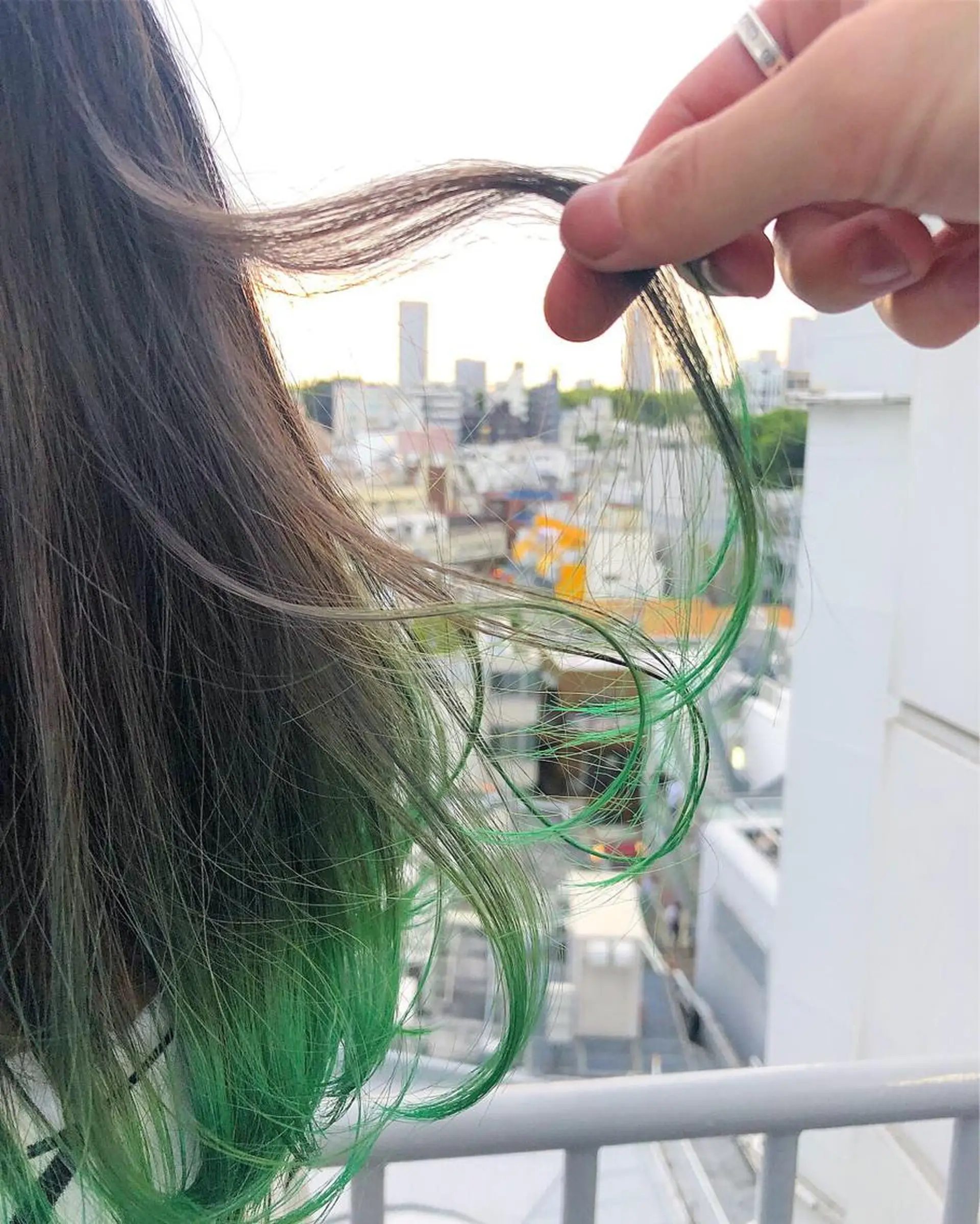 ロング カラー ヘアアレンジ 【池袋/スパイキー ショート】ⓝⓘⓜⓤのヘアスタイル