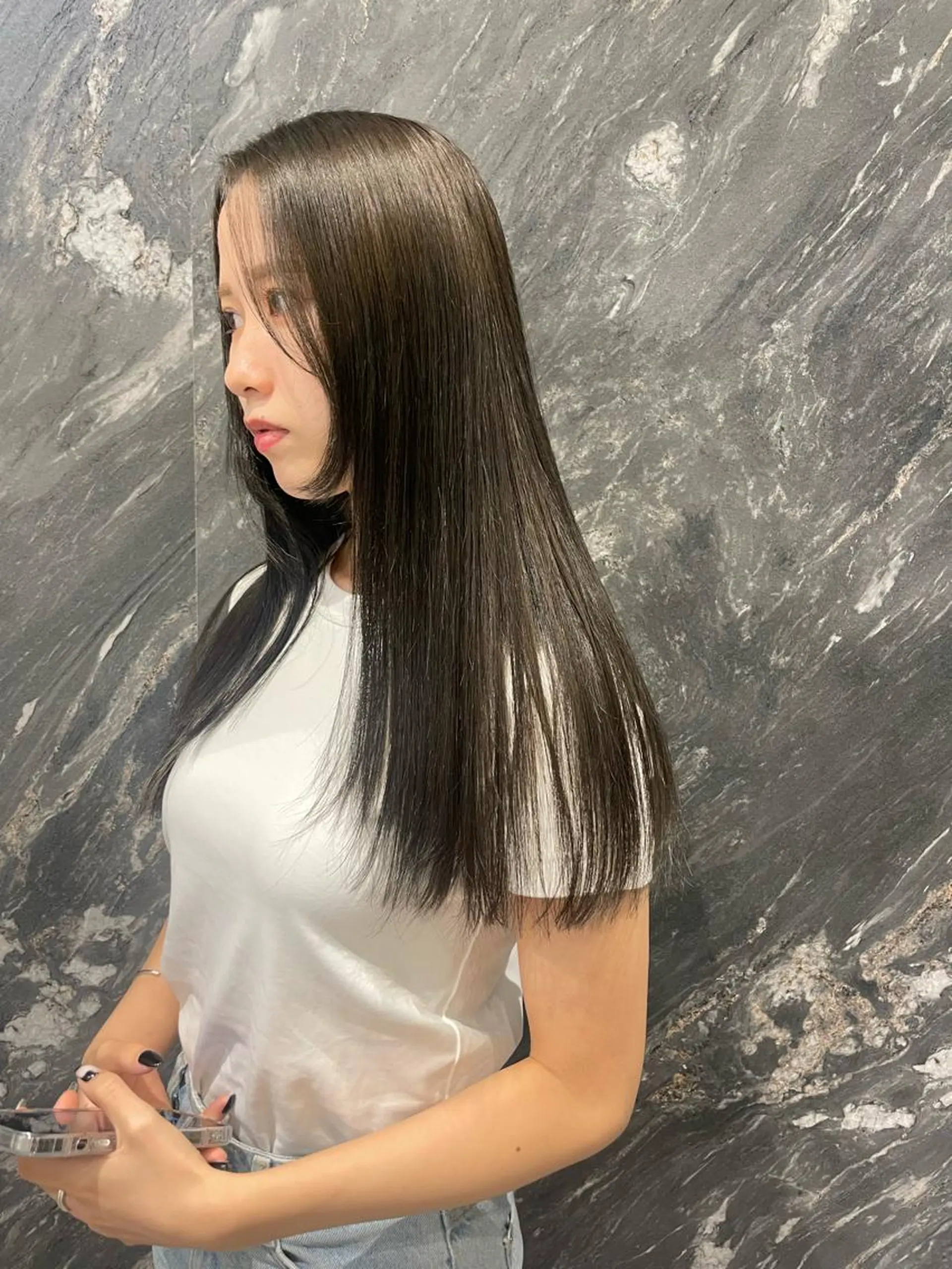 ロング カラー トリートメント ヘッドスパ SALOWIN原宿iori B１階所属・🫧美髪育成美容師 WASHIZU🫧のヘアスタイル