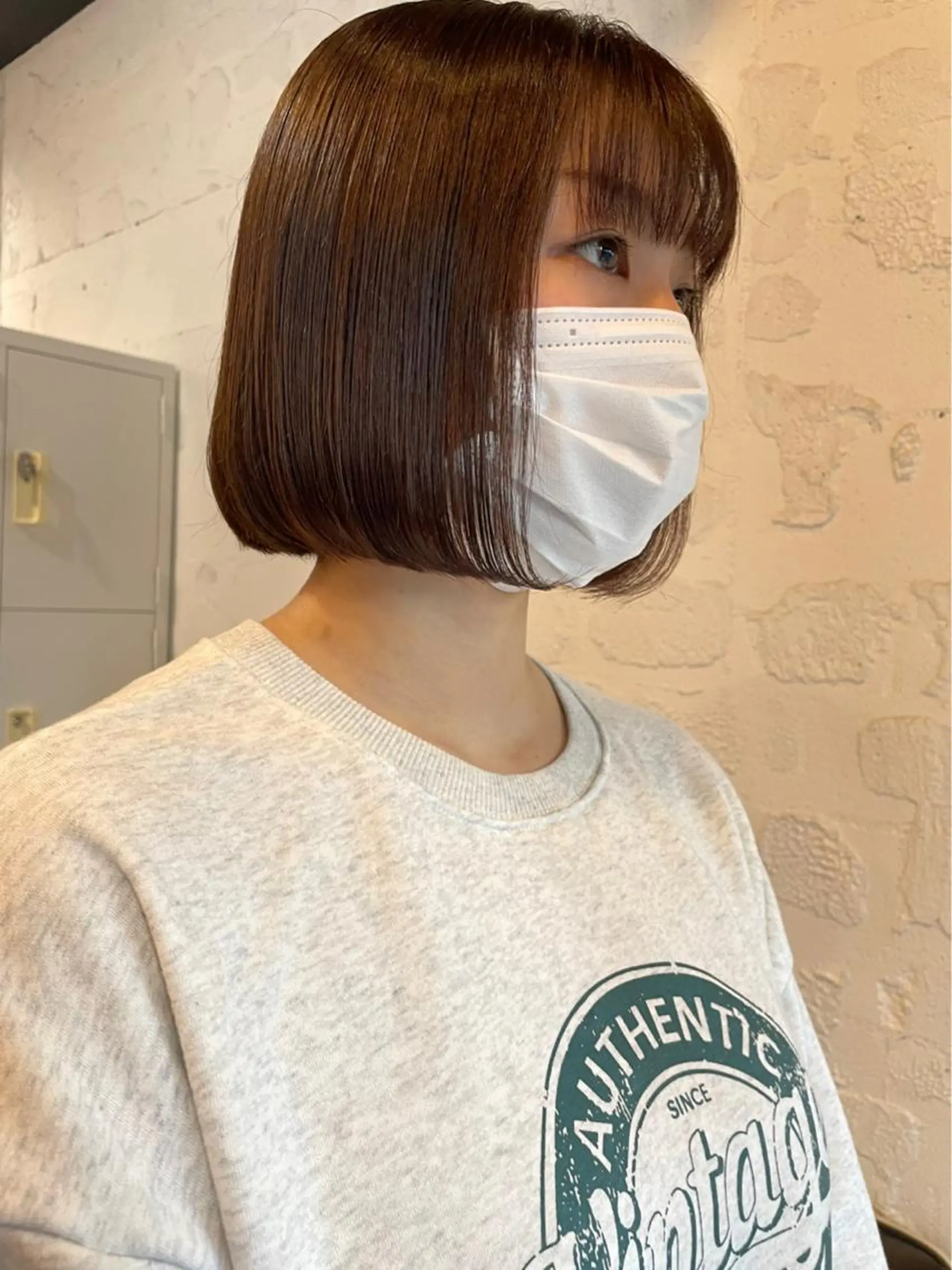 ショート カラー ヘアアレンジ satsuki ito/暖色、パーマのヘアスタイル