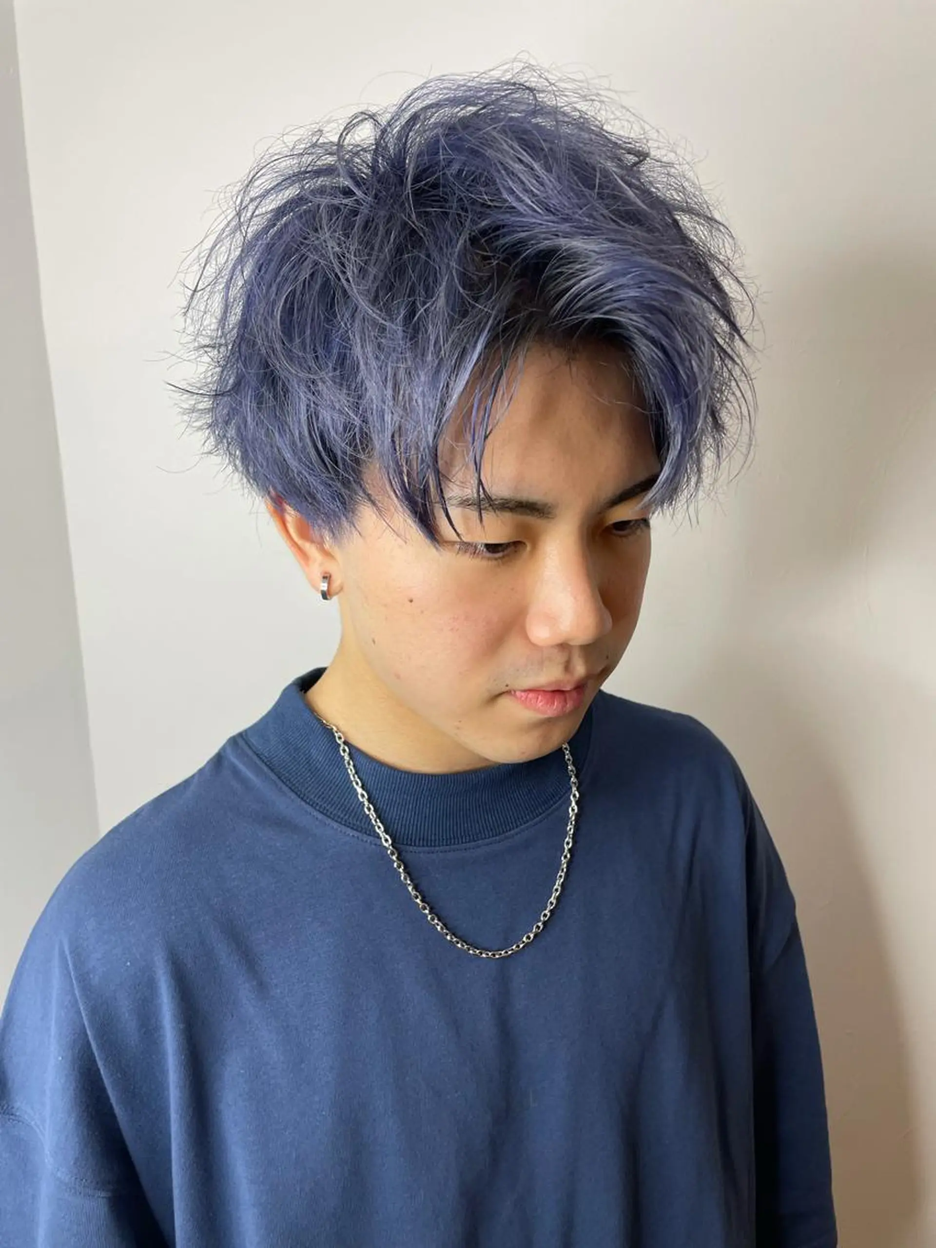 ミディアム 渋谷 ミモザワークス タニグチヨシユキのヘアスタイル