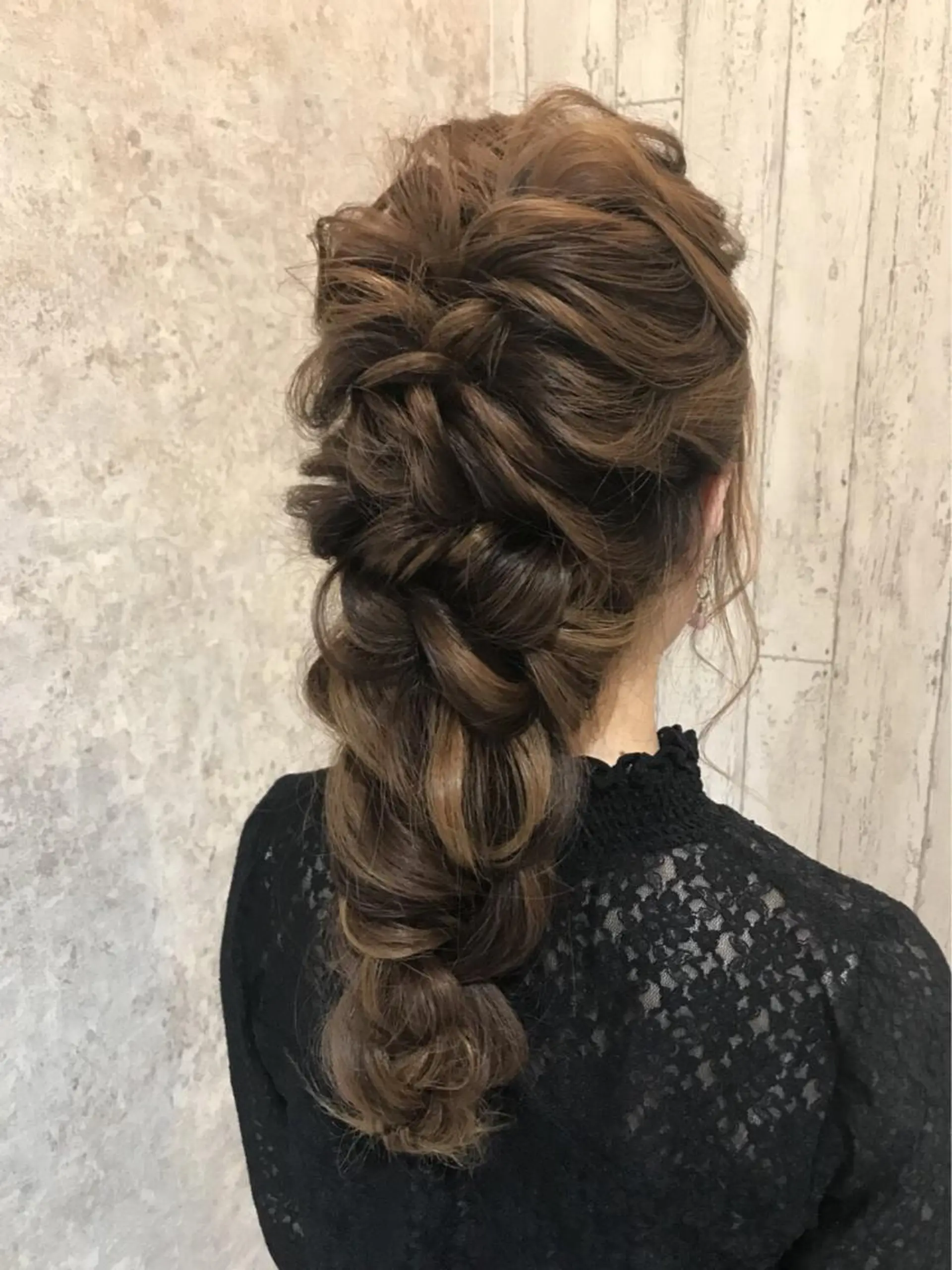 セミロング ヘアアレンジ 💈Blanco💈 カラー&ケア🌈のヘアスタイル