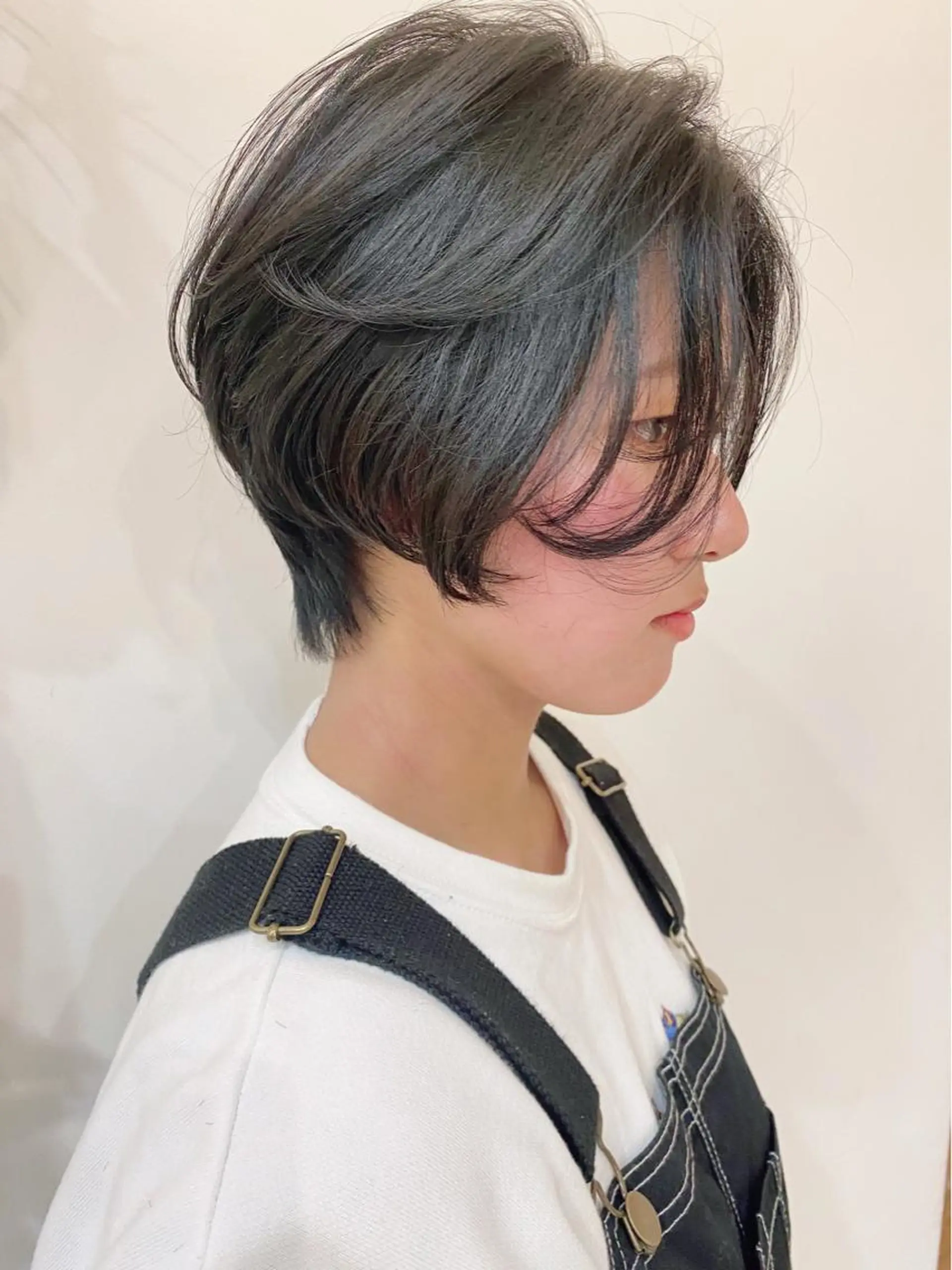 ショート ハンサムショート ショートヘア カット トリートメント 入江 志穂のヘアスタイル